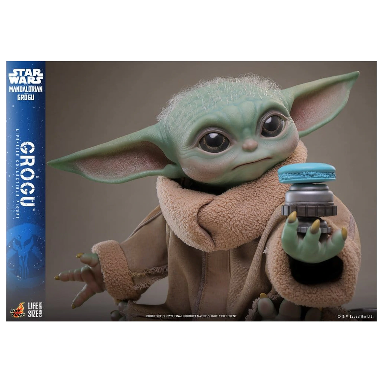 Star Wars: The Mandalorian & Grogu Figurka v životní velikosti Grogu 38 cm fotografii produktu