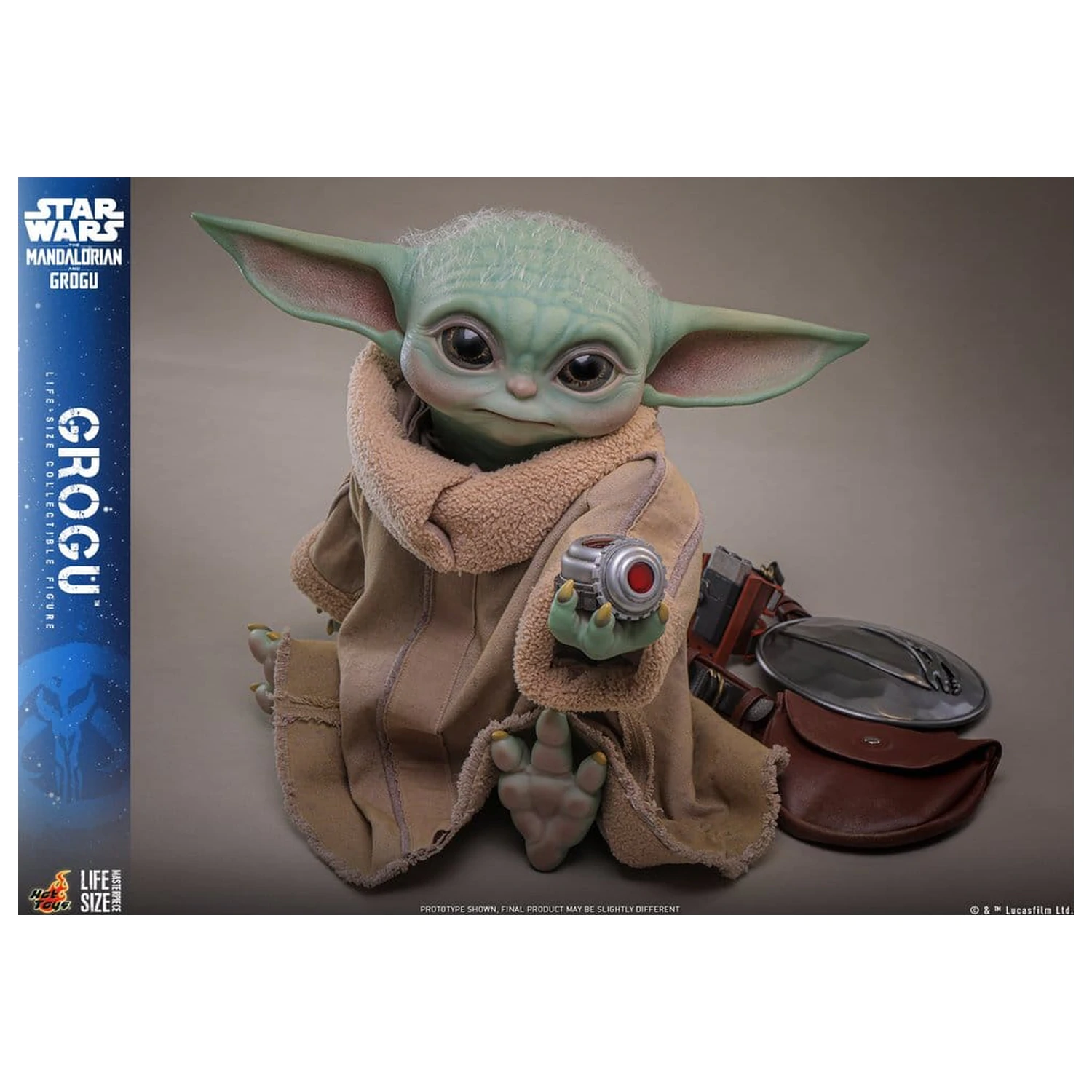 Star Wars: The Mandalorian & Grogu Figurka v životní velikosti Grogu 38 cm fotografii produktu