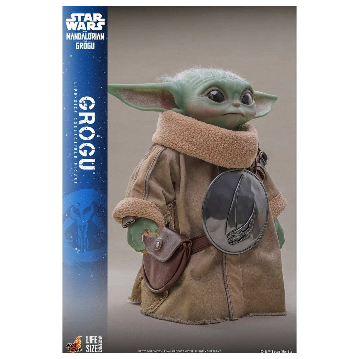 Star Wars: The Mandalorian & Grogu Figurka v životní velikosti Grogu 38 cm fotografii produktu