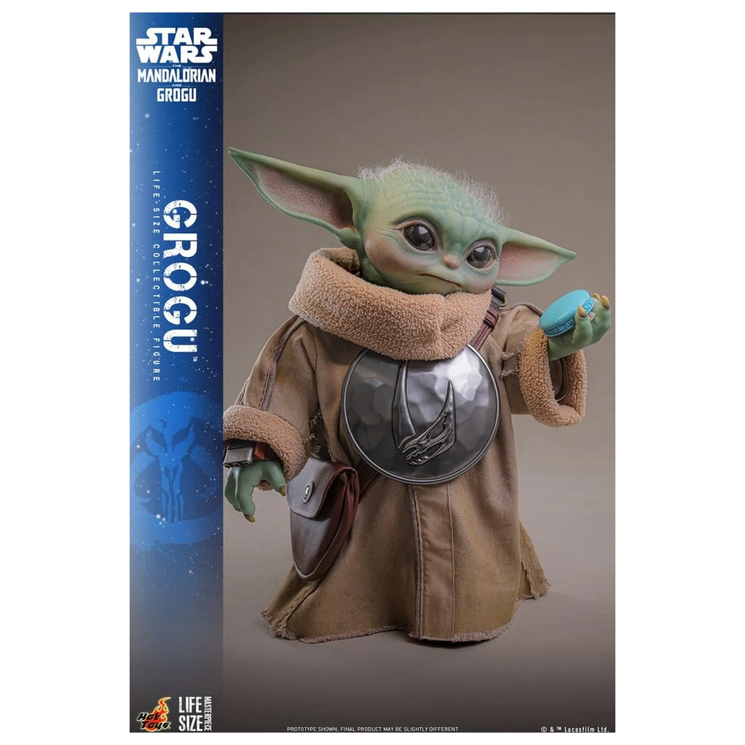 Star Wars: The Mandalorian & Grogu Figurka v životní velikosti Grogu 38 cm fotografii produktu