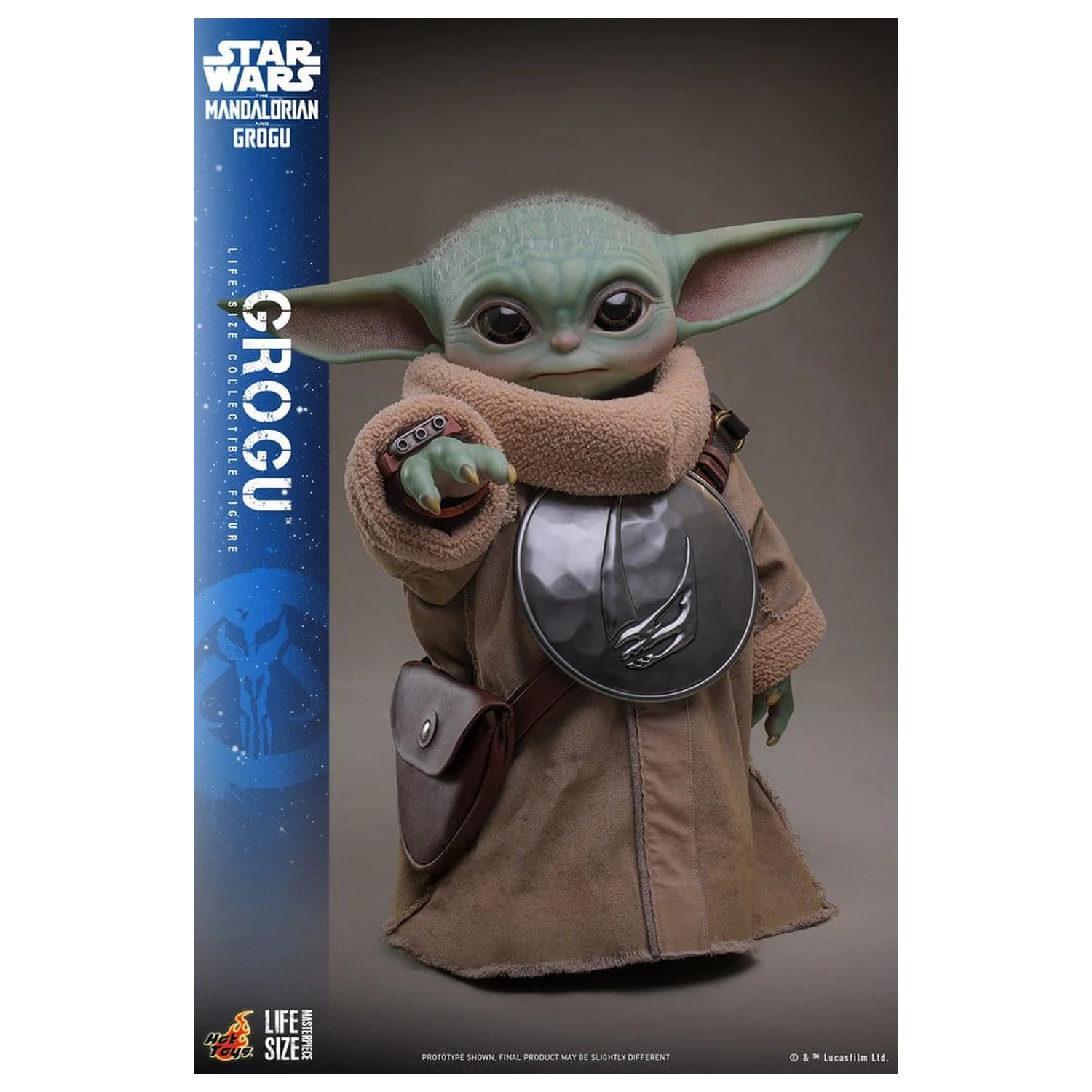 Star Wars: The Mandalorian & Grogu Figurka v životní velikosti Grogu 38 cm fotografii produktu