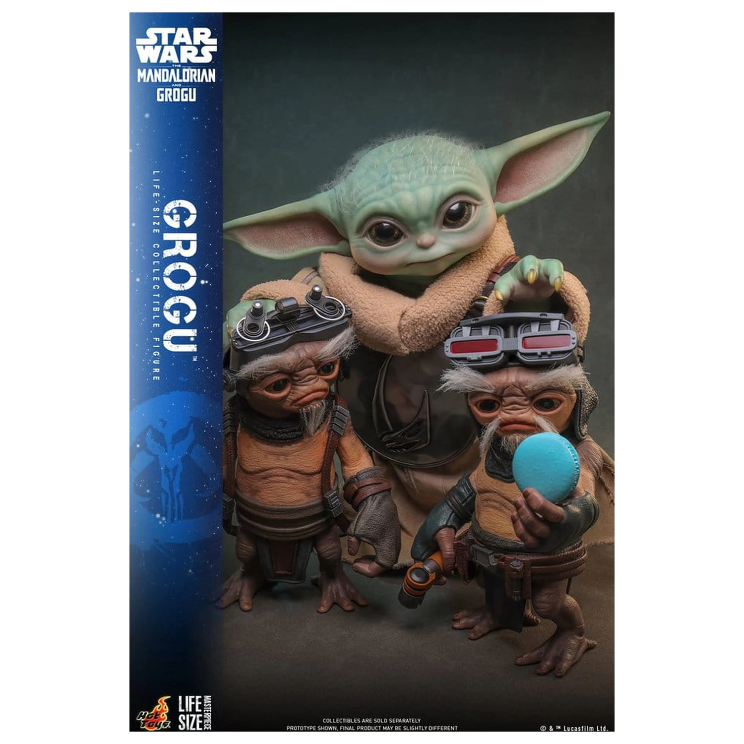 Star Wars: The Mandalorian & Grogu Figurka v životní velikosti Grogu 38 cm fotografii produktu