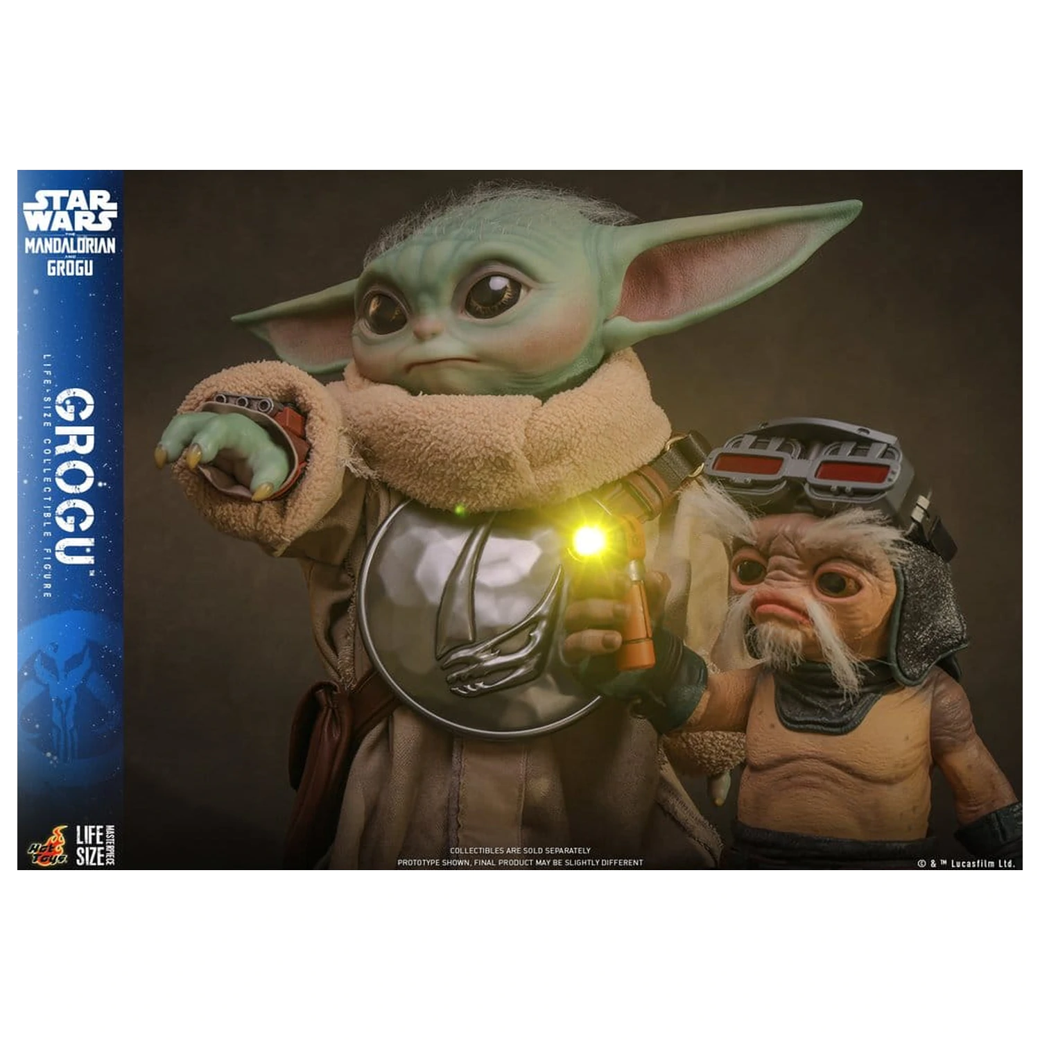 Star Wars: The Mandalorian & Grogu Figurka v životní velikosti Grogu 38 cm fotografii produktu
