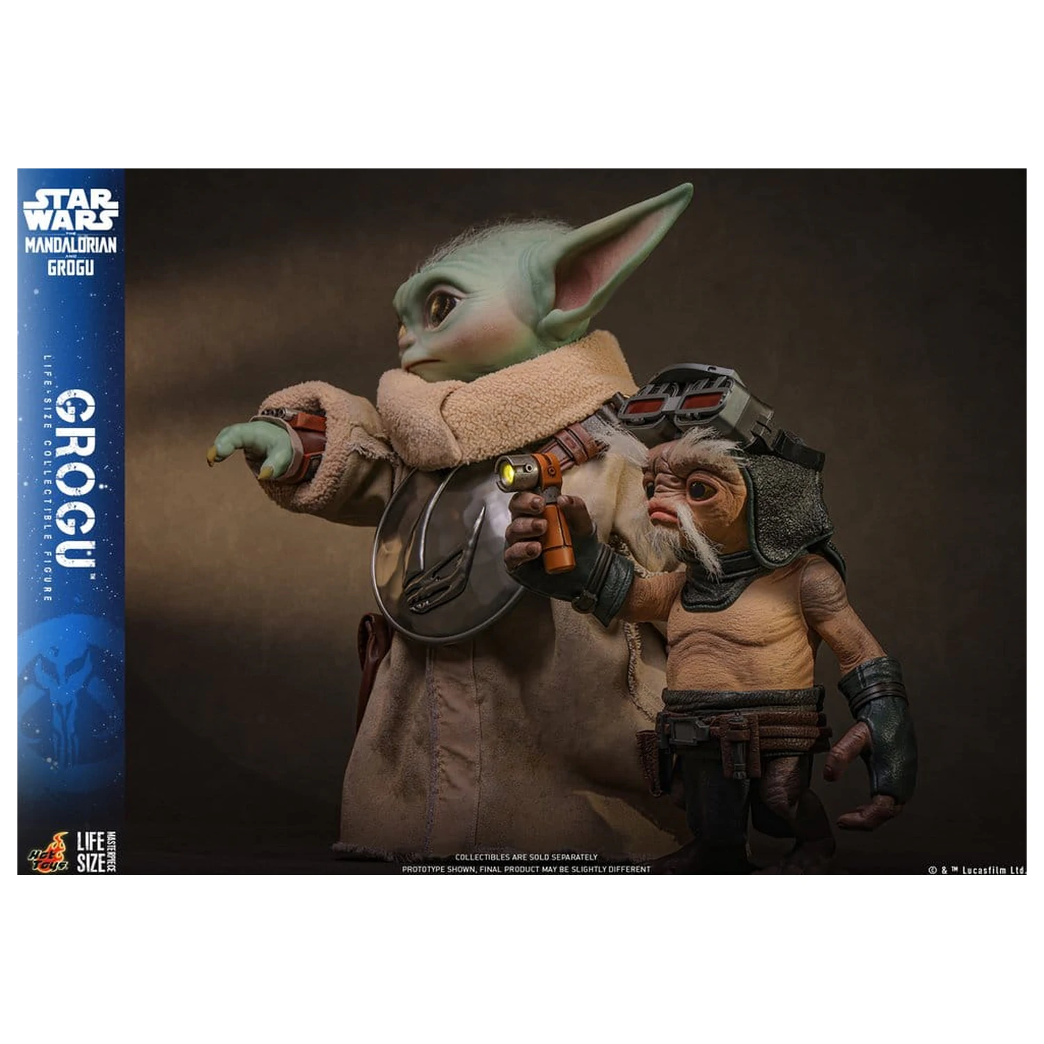 Star Wars: The Mandalorian & Grogu Figurka v životní velikosti Grogu 38 cm fotografii produktu