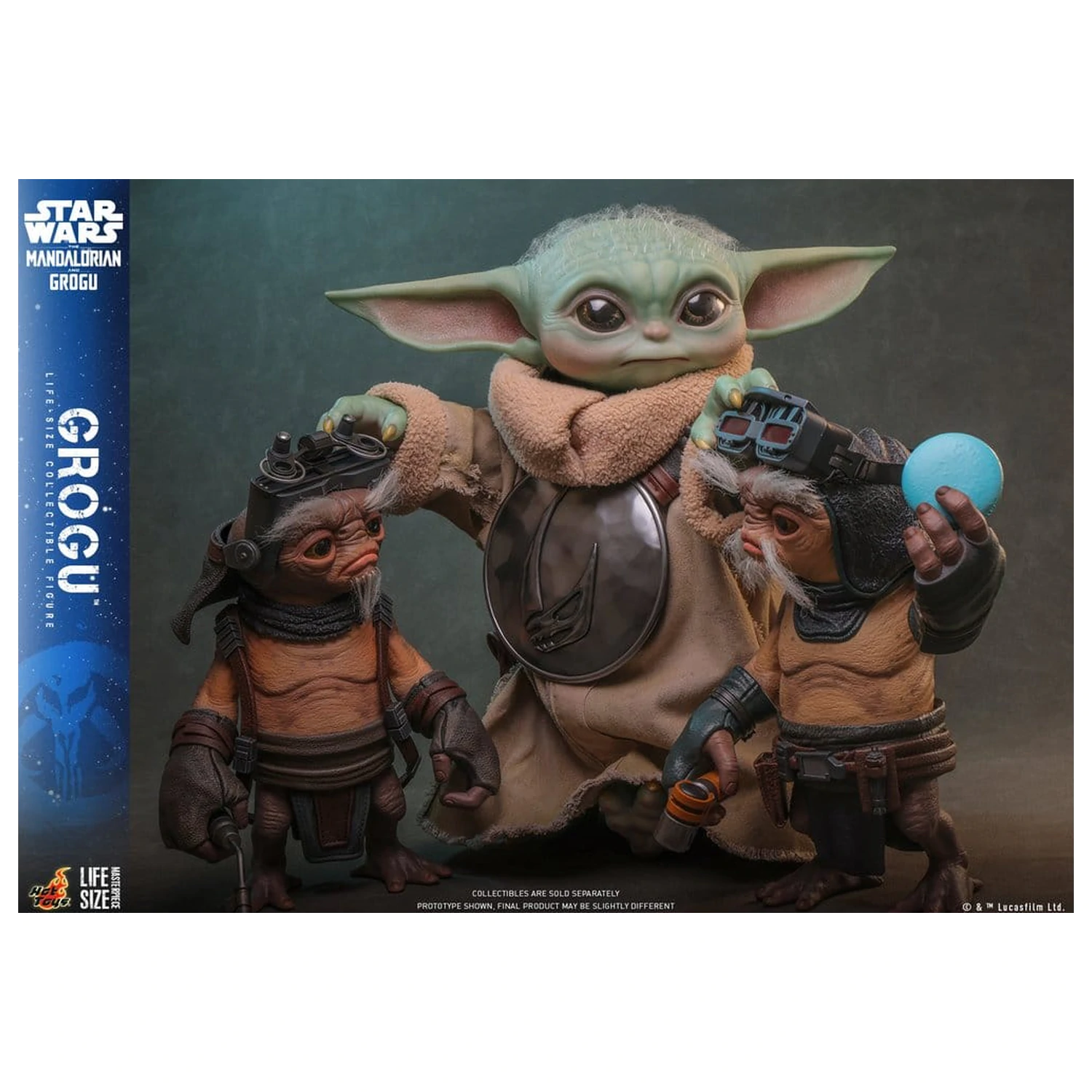 Star Wars: The Mandalorian & Grogu Figurka v životní velikosti Grogu 38 cm fotografii produktu