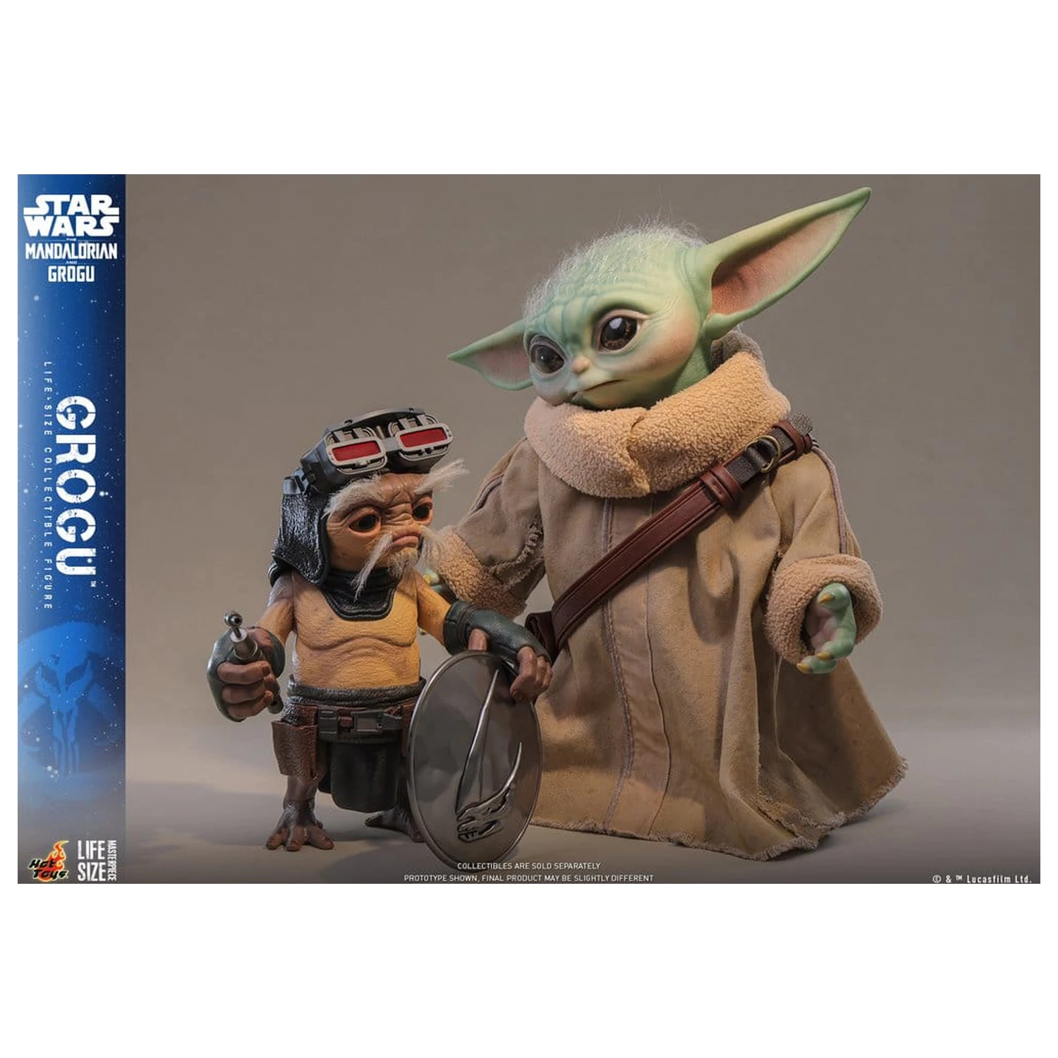 Star Wars: The Mandalorian & Grogu Figurka v životní velikosti Grogu 38 cm fotografii produktu