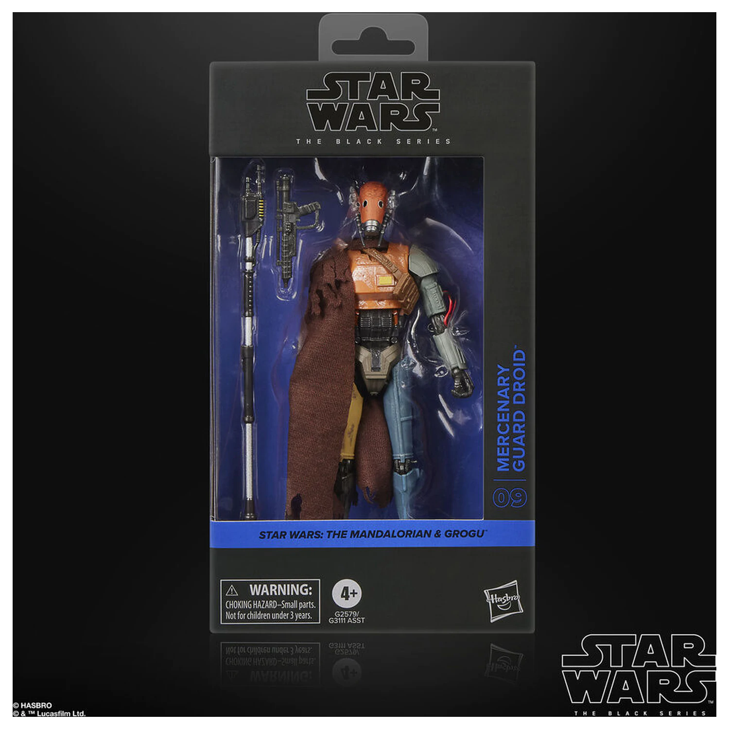 Star Wars The Mandalorian & Grogu Mercenary Guard Droid figurka 15cm fotografii produktu