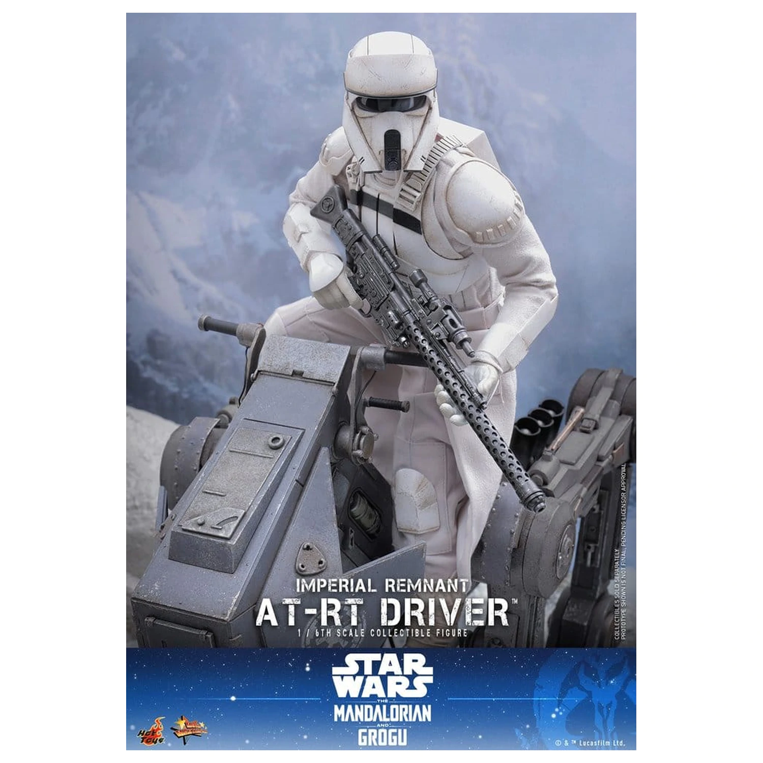 Star Wars: The Mandalorian & Grogu Movie Masterpiece akční figurka 1/6 Imperial Remnant AT-RT Driver 30 cm fotografii produktu