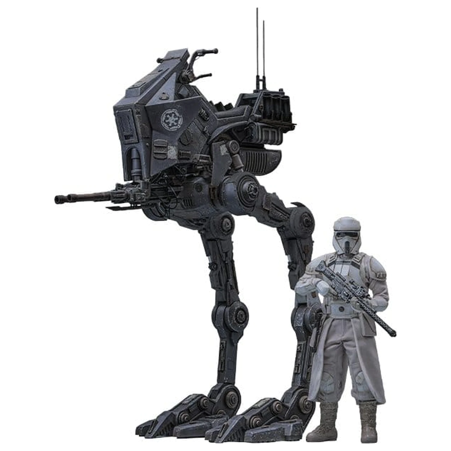 Star Wars: The Mandalorian & Grogu Movie Masterpiece akční figurka a set 1/6 Imperial Remnant AT-RT Driver & AT-RT 60 cm fotografii produktu