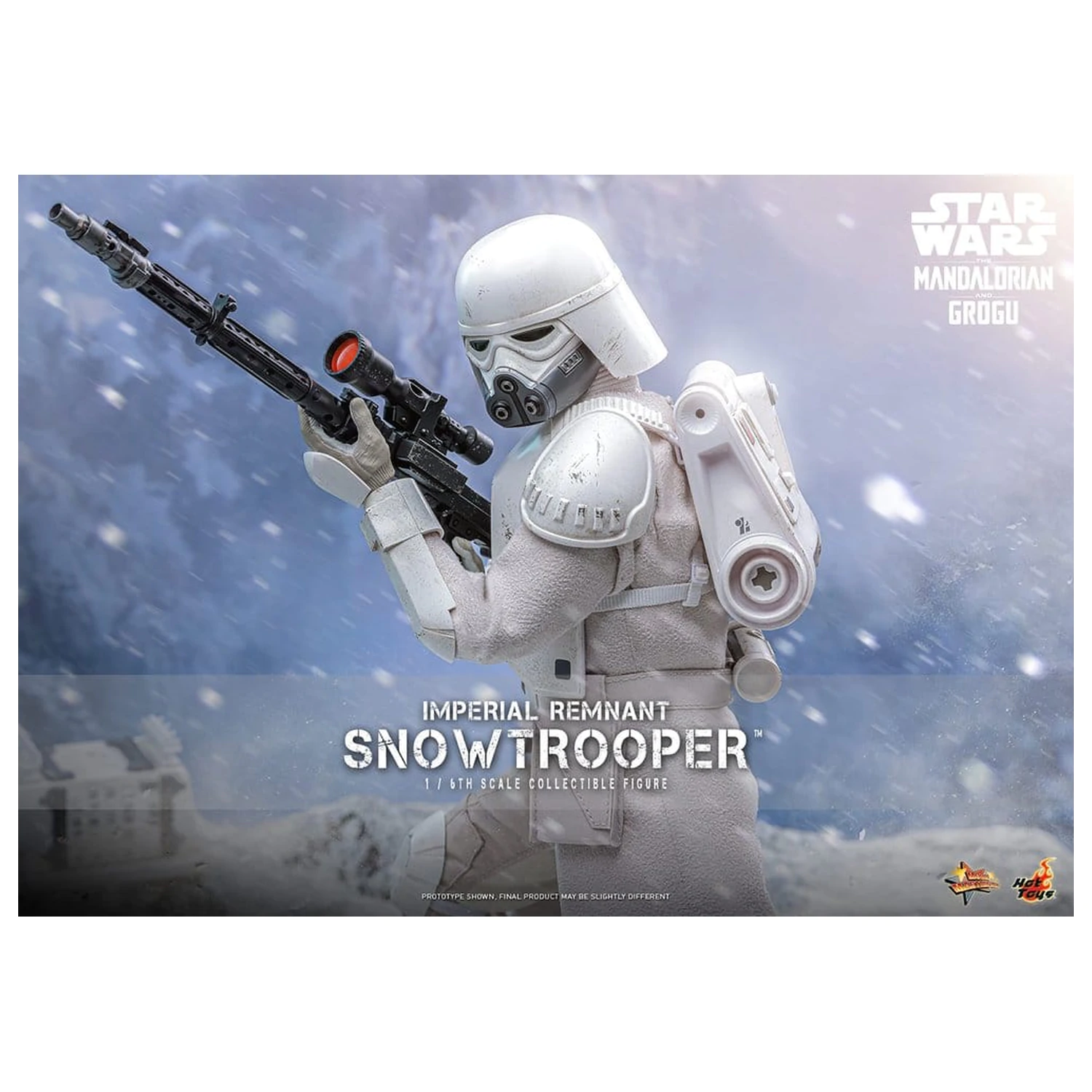 Star Wars: The Mandalorian & Grogu Movie Masterpiece akční figurka 1/6 Imperial Remnant Snowtrooper 30 cm fotografii produktu
