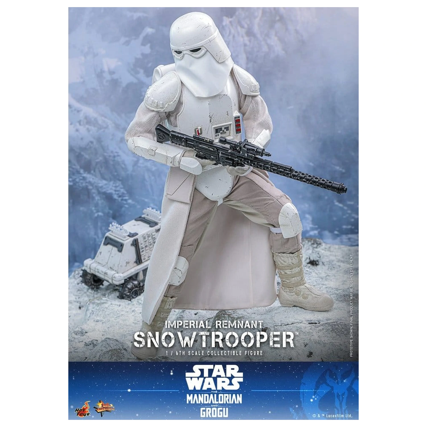Star Wars: The Mandalorian & Grogu Movie Masterpiece akční figurka 1/6 Imperial Remnant Snowtrooper 30 cm fotografii produktu