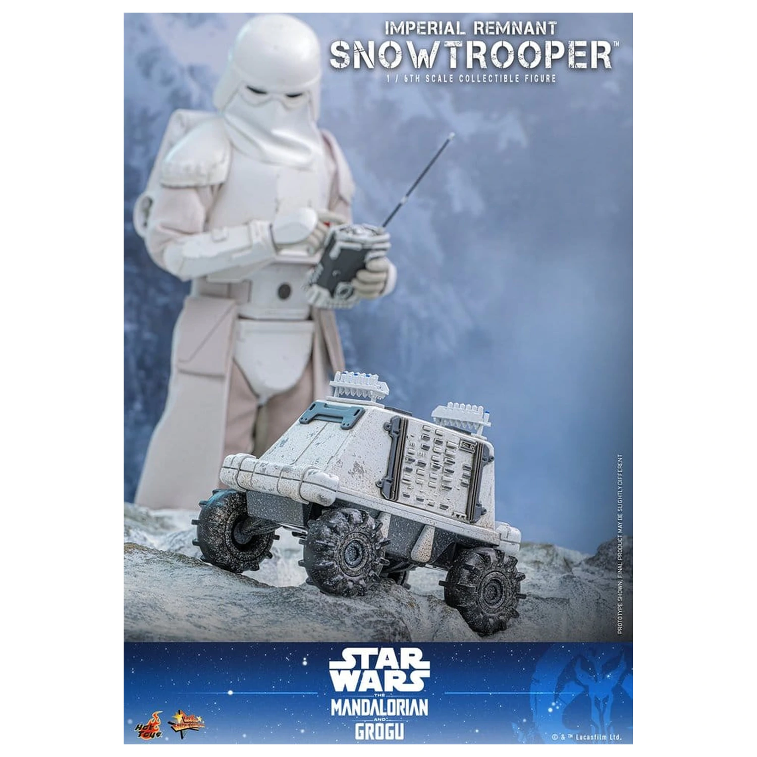Star Wars: The Mandalorian & Grogu Movie Masterpiece akční figurka 1/6 Imperial Remnant Snowtrooper 30 cm fotografii produktu