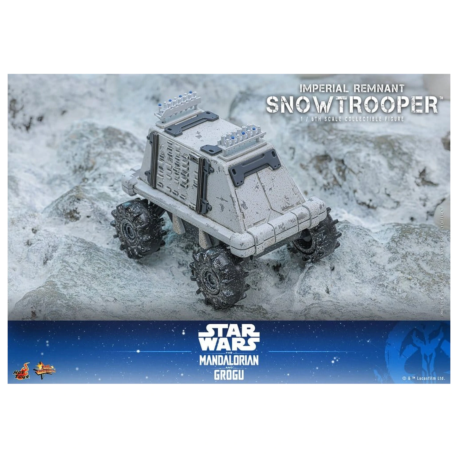 Star Wars: The Mandalorian & Grogu Movie Masterpiece akční figurka 1/6 Imperial Remnant Snowtrooper 30 cm fotografii produktu