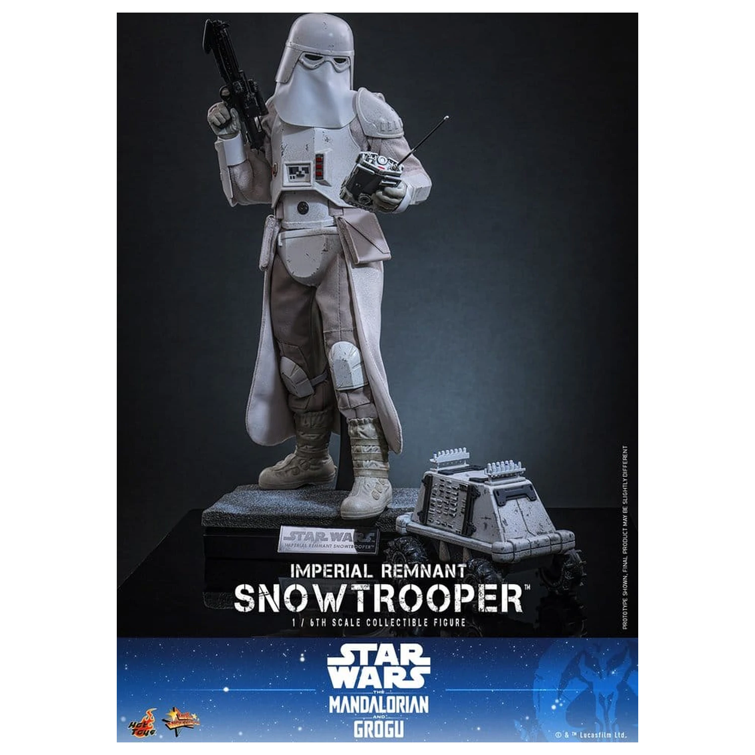 Star Wars: The Mandalorian & Grogu Movie Masterpiece akční figurka 1/6 Imperial Remnant Snowtrooper 30 cm fotografii produktu