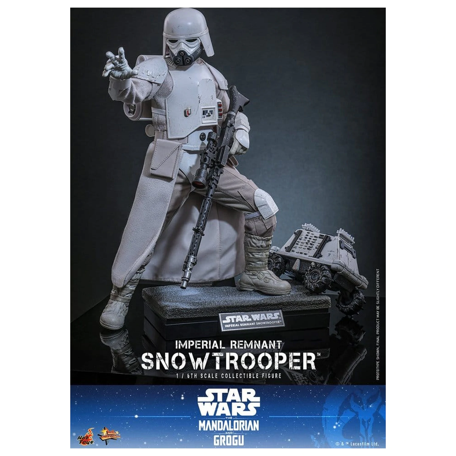 Star Wars: The Mandalorian & Grogu Movie Masterpiece akční figurka 1/6 Imperial Remnant Snowtrooper 30 cm fotografii produktu