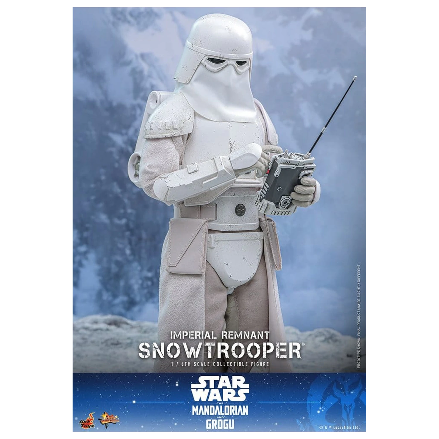 Star Wars: The Mandalorian & Grogu Movie Masterpiece akční figurka 1/6 Imperial Remnant Snowtrooper 30 cm fotografii produktu