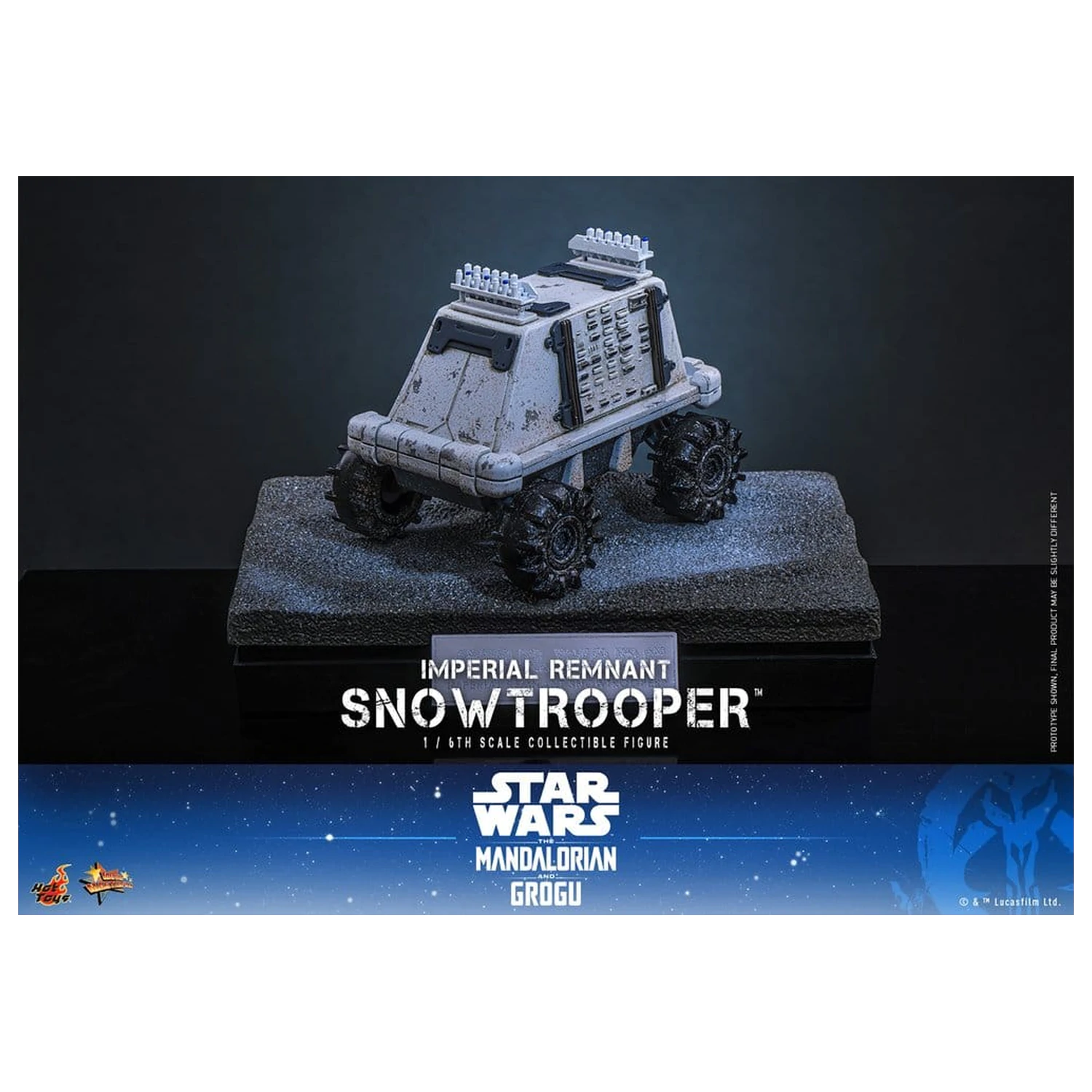 Star Wars: The Mandalorian & Grogu Movie Masterpiece akční figurka 1/6 Imperial Remnant Snowtrooper 30 cm fotografii produktu