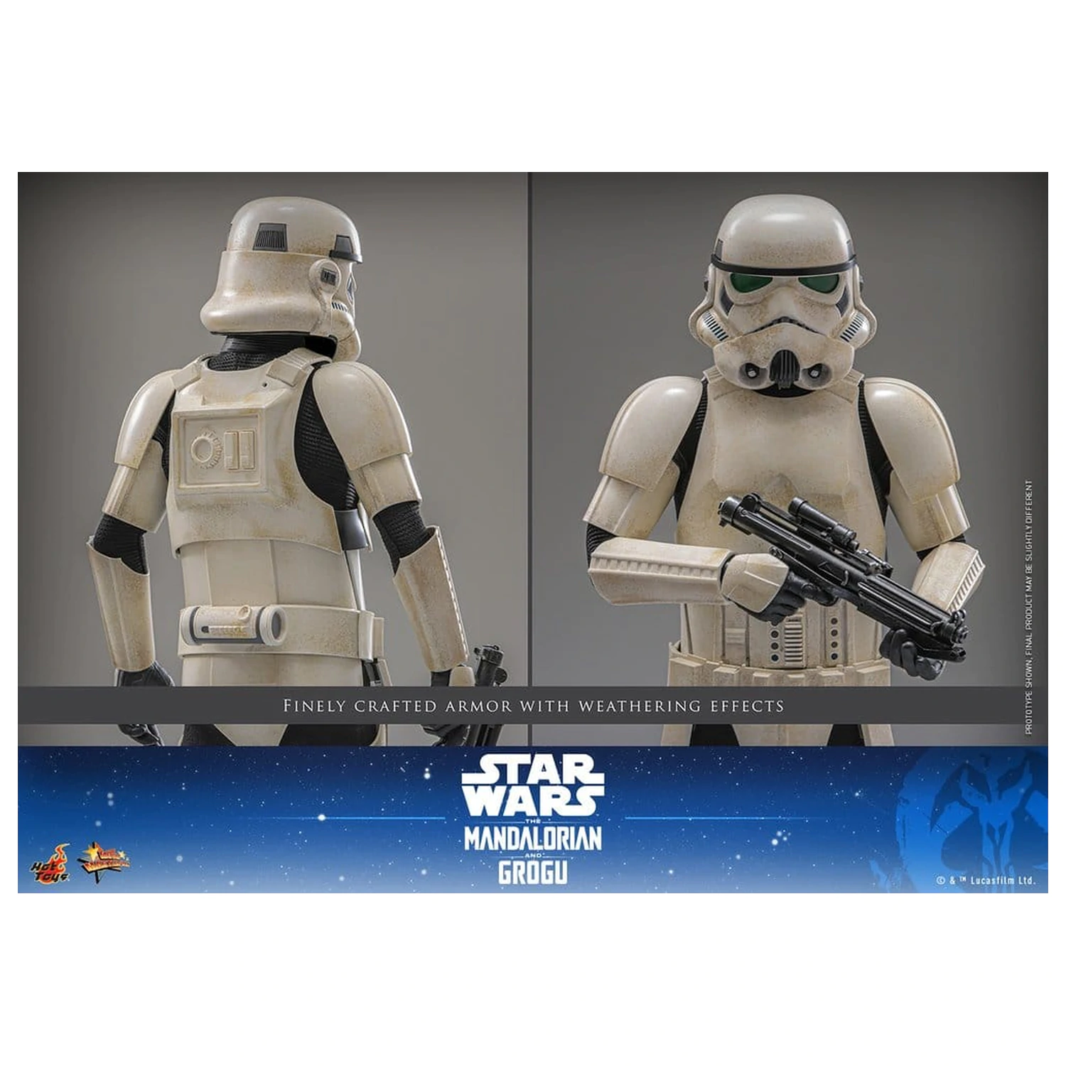 Star Wars: The Mandalorian & Grogu Movie Masterpiece akční figurka 1/6 Imperial Remnant Stormtrooper 30 cm fotografii produktu