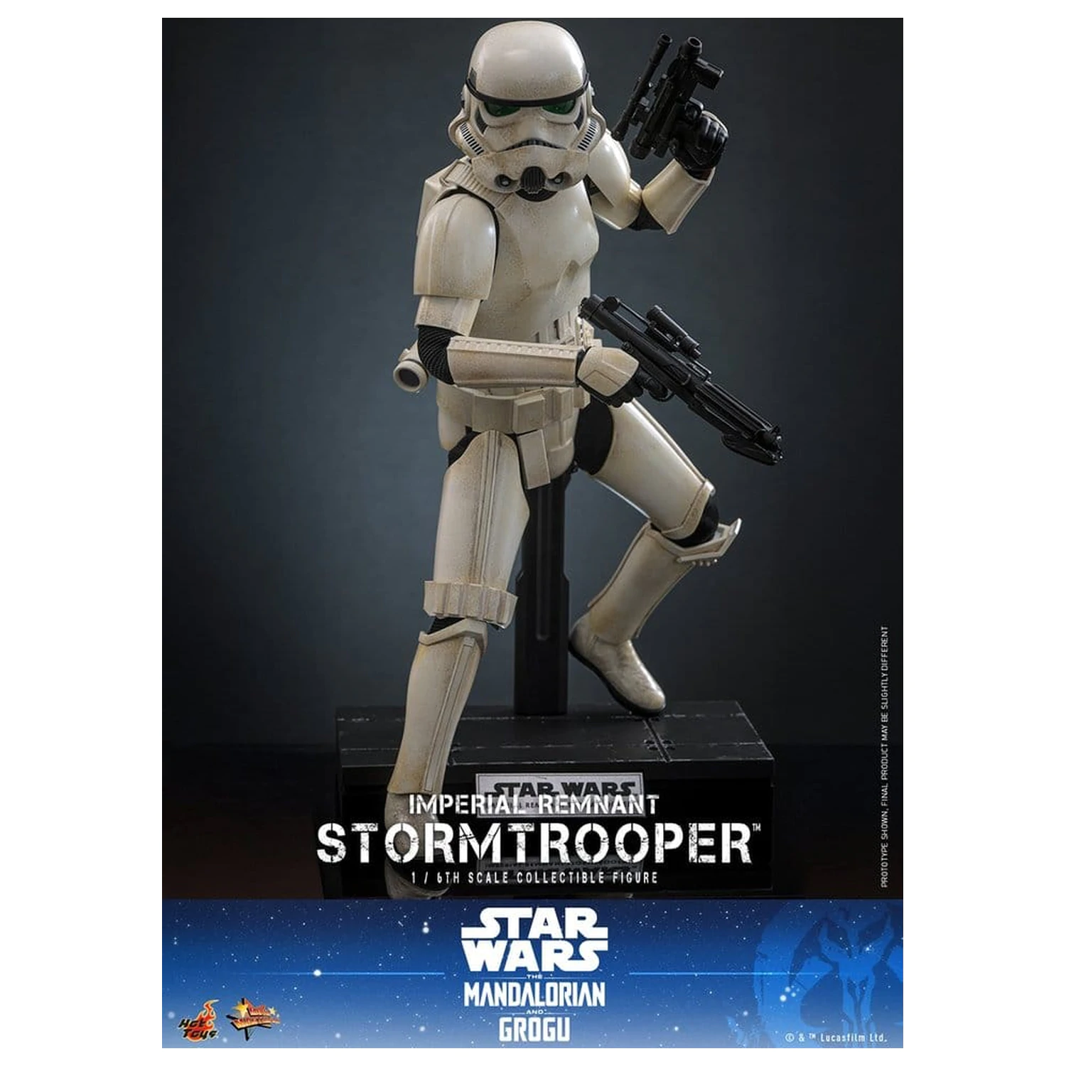 Star Wars: The Mandalorian & Grogu Movie Masterpiece akční figurka 1/6 Imperial Remnant Stormtrooper 30 cm fotografii produktu