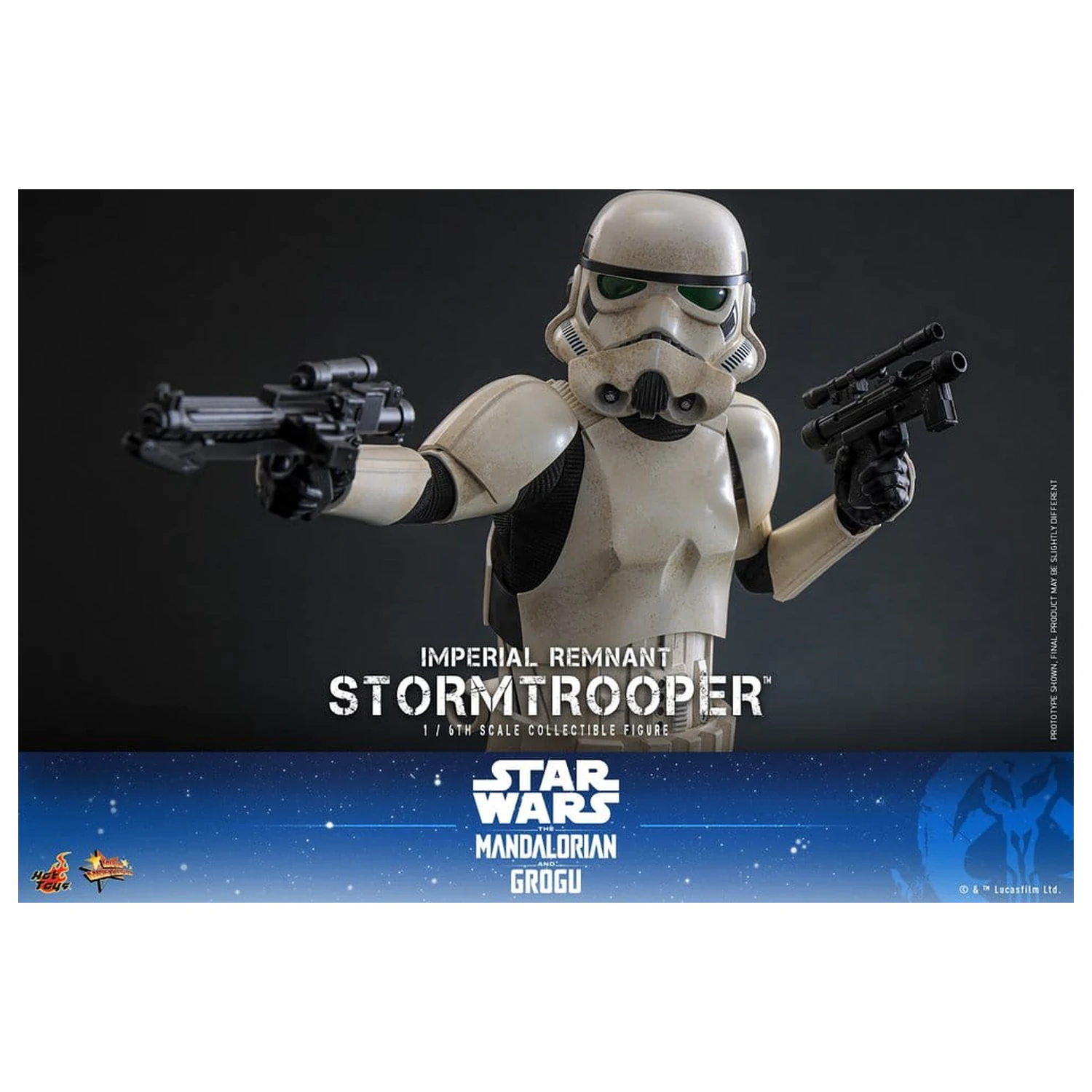 Star Wars: The Mandalorian & Grogu Movie Masterpiece akční figurka 1/6 Imperial Remnant Stormtrooper 30 cm fotografii produktu