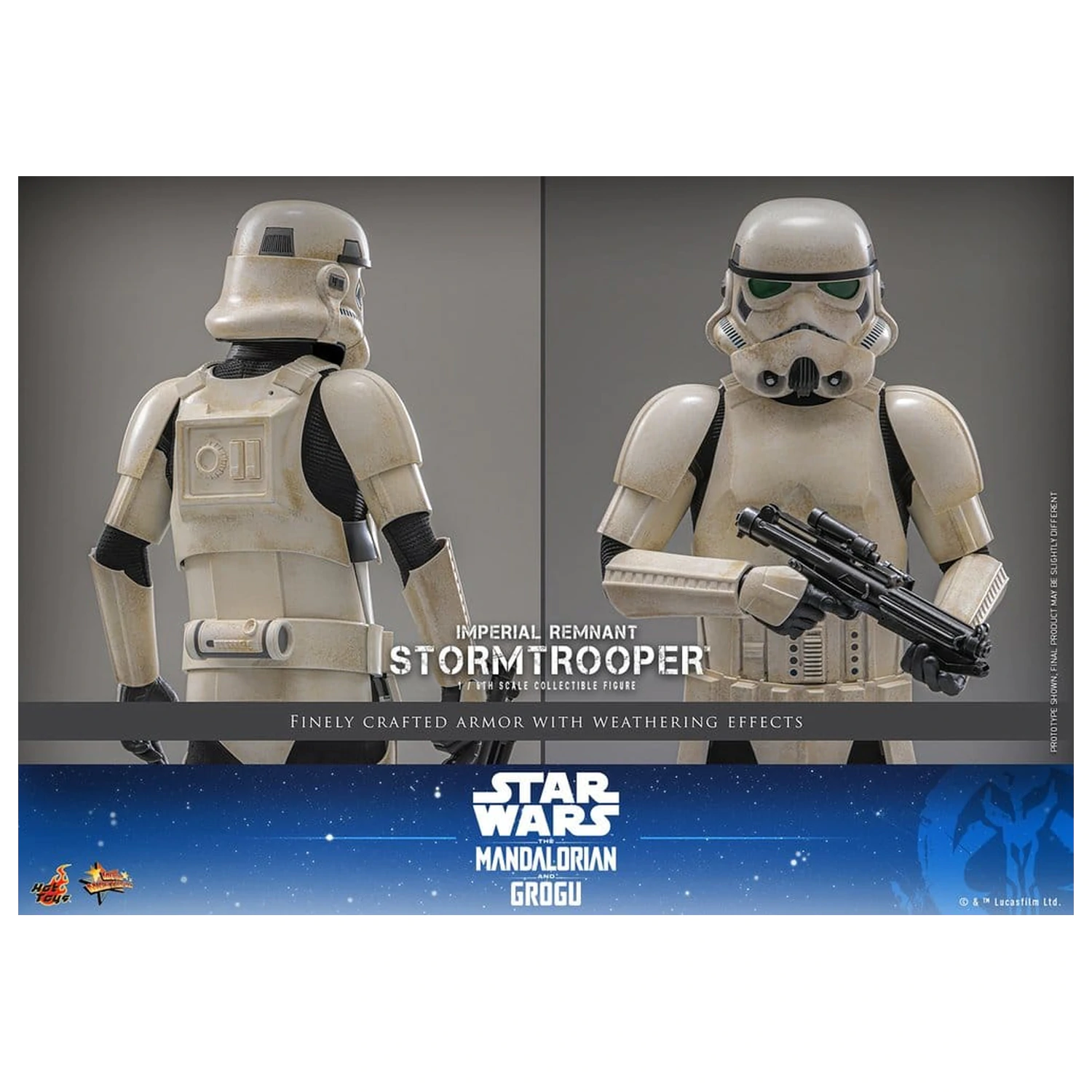 Star Wars: The Mandalorian & Grogu Movie Masterpiece akční figurka 1/6 Imperial Remnant Stormtrooper 30 cm fotografii produktu