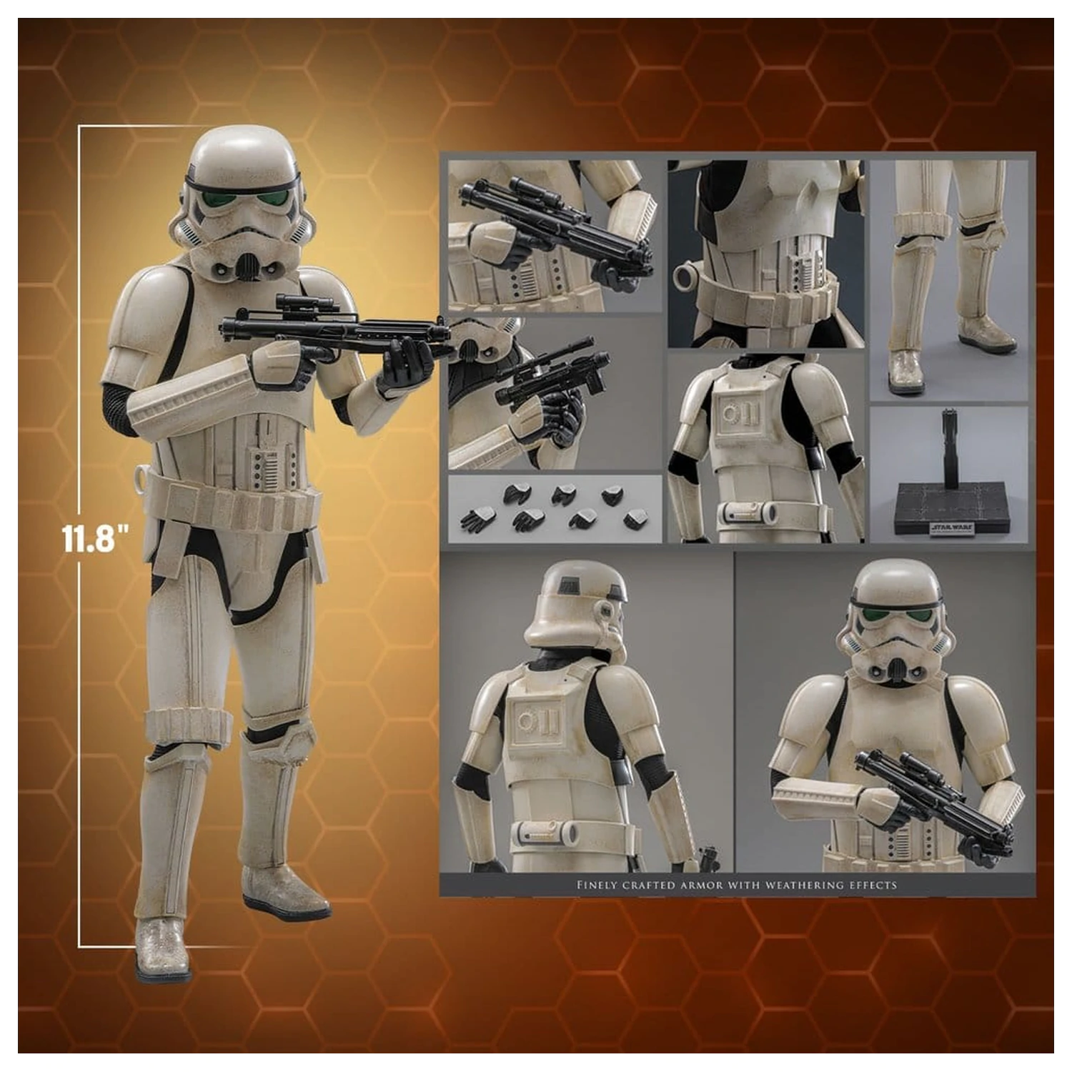 Star Wars: The Mandalorian & Grogu Movie Masterpiece akční figurka 1/6 Imperial Remnant Stormtrooper 30 cm fotografii produktu