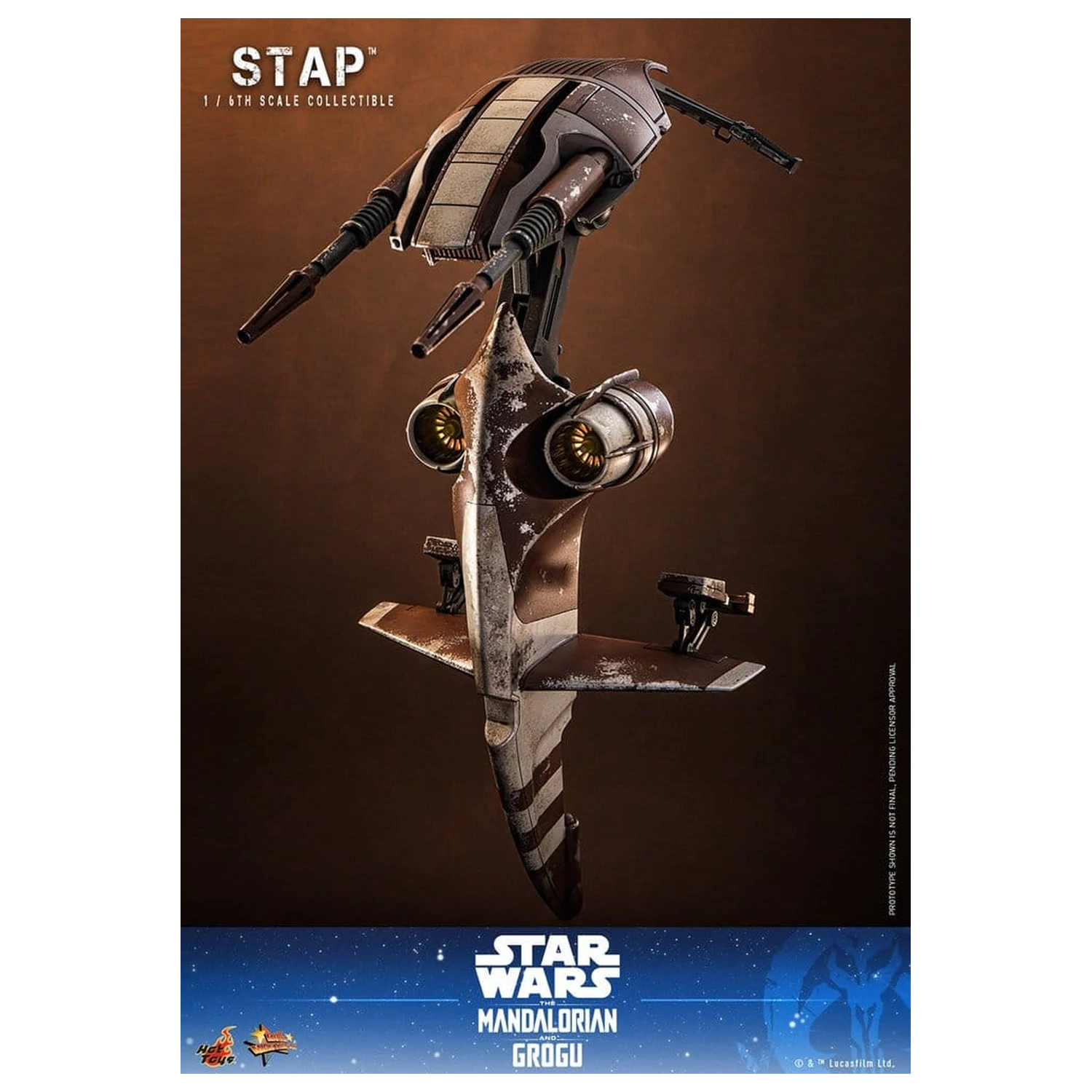 Star Wars: The Mandalorian & Grogu Movie Masterpiece Příslušenství 1/6 STAP 32 cm fotografii produktu