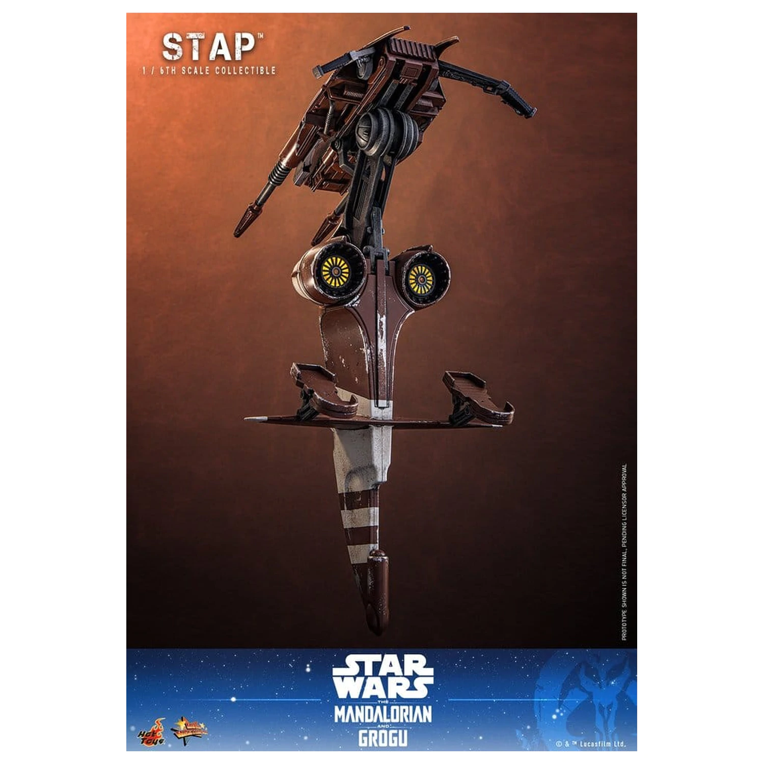Star Wars: The Mandalorian & Grogu Movie Masterpiece Příslušenství 1/6 STAP 32 cm fotografii produktu