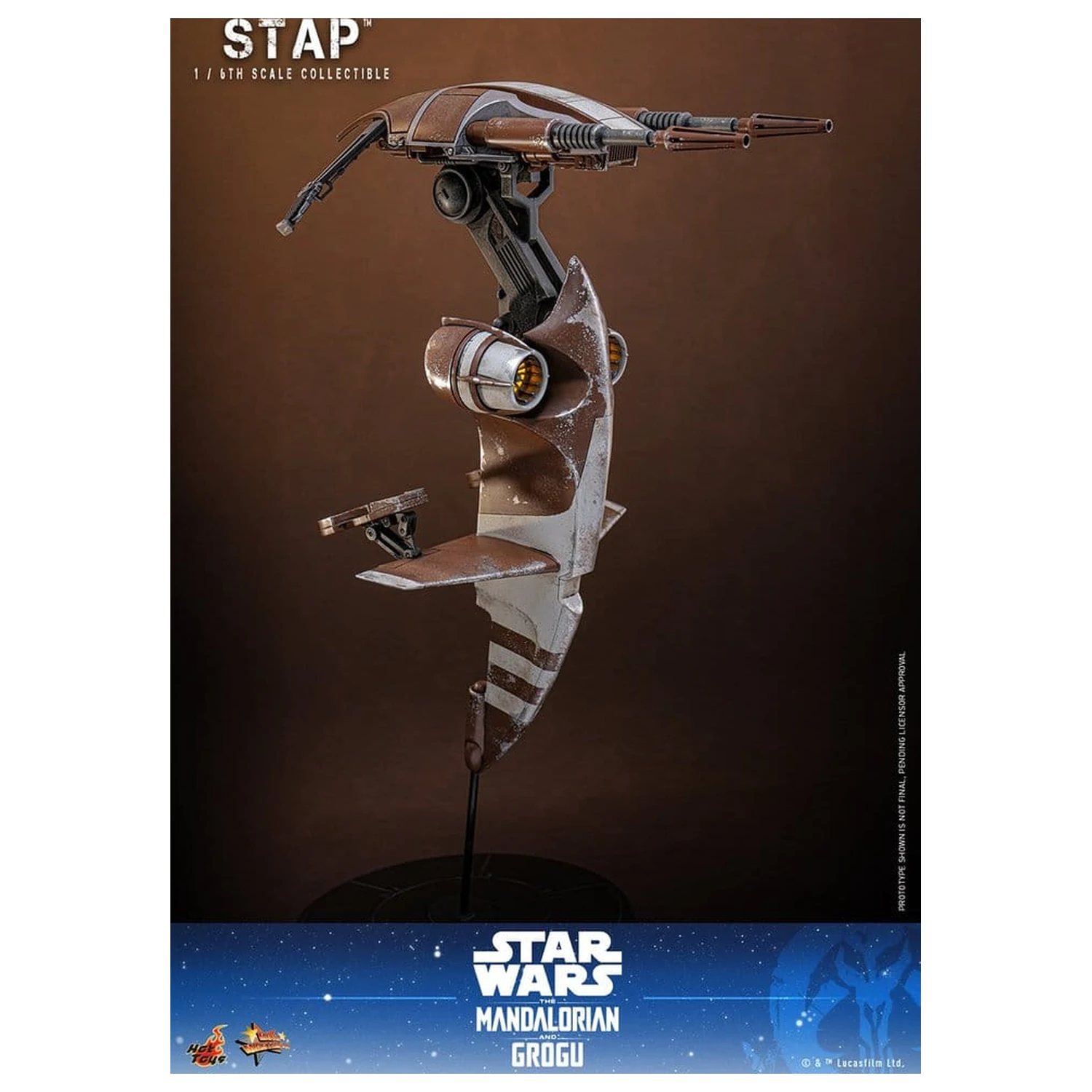 Star Wars: The Mandalorian & Grogu Movie Masterpiece Příslušenství 1/6 STAP 32 cm fotografii produktu