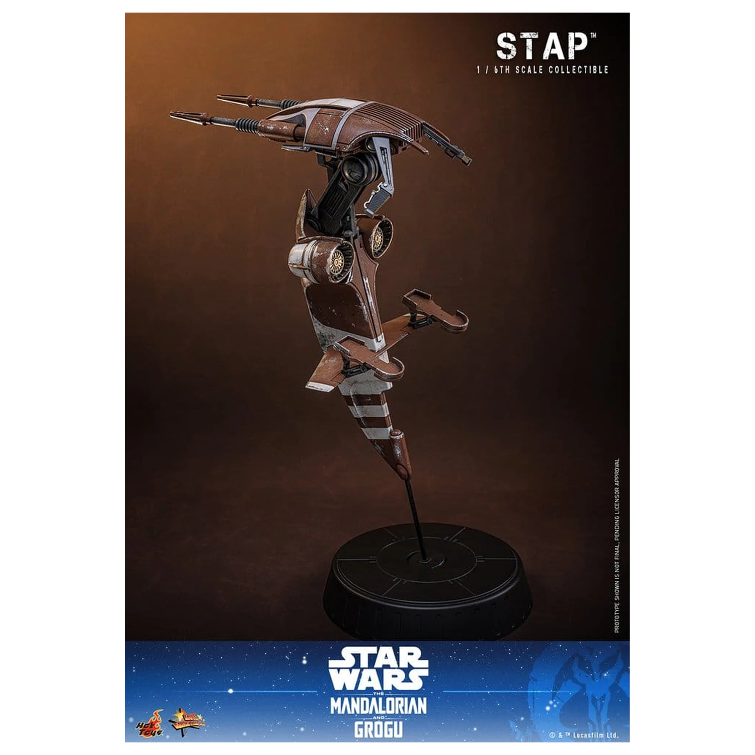 Star Wars: The Mandalorian & Grogu Movie Masterpiece Příslušenství 1/6 STAP 32 cm fotografii produktu