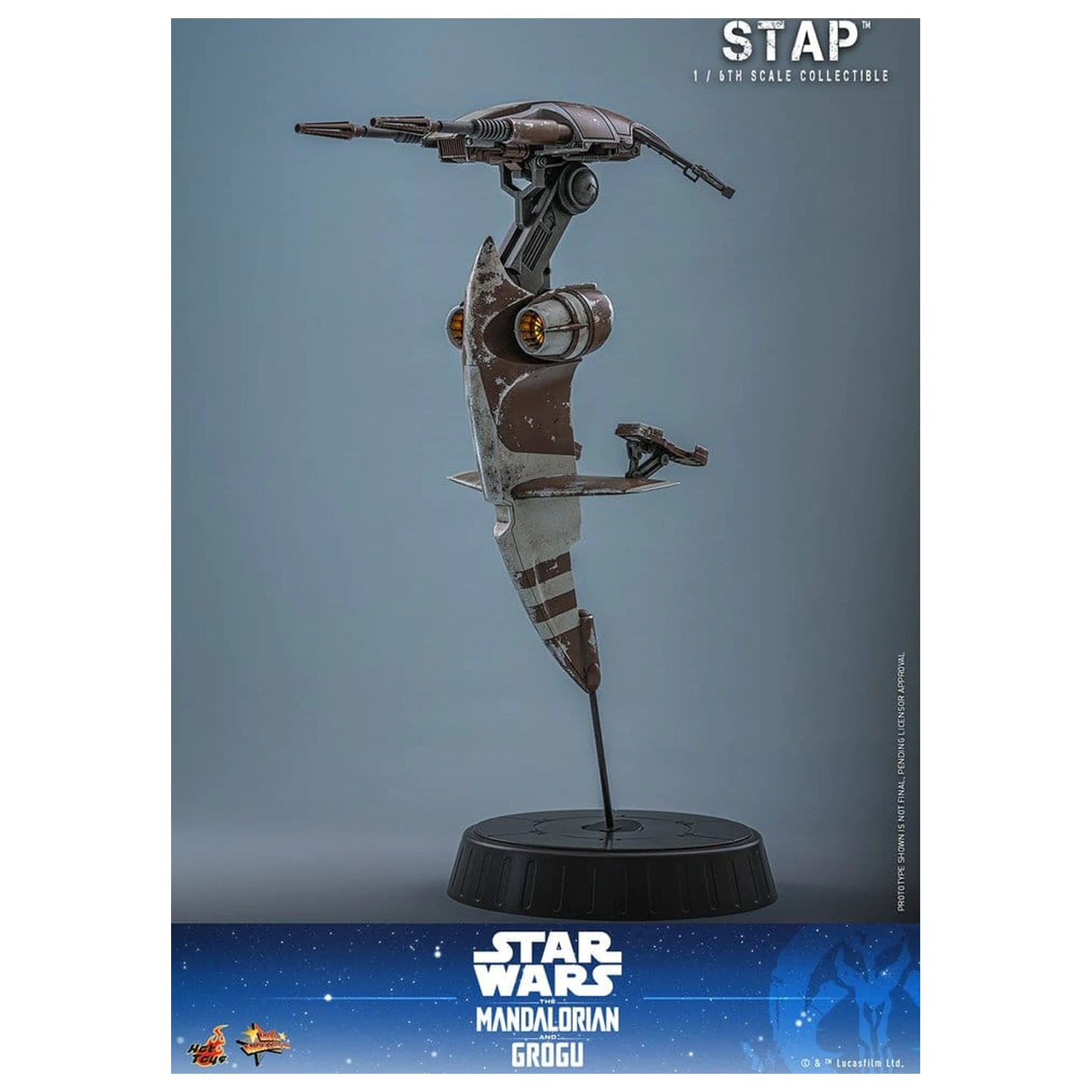 Star Wars: The Mandalorian & Grogu Movie Masterpiece Příslušenství 1/6 STAP 32 cm fotografii produktu