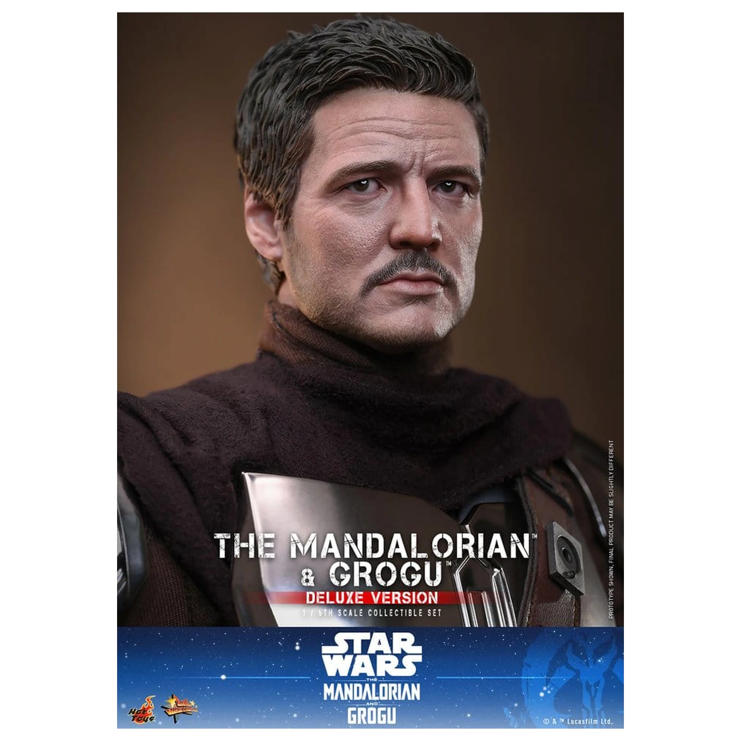 Star Wars: The Mandalorian & Grogu Movie Masterpiece akční figurka 1/6 The Mandalorian a Grogu (Deluxe Version) 31 cm fotografii produktu