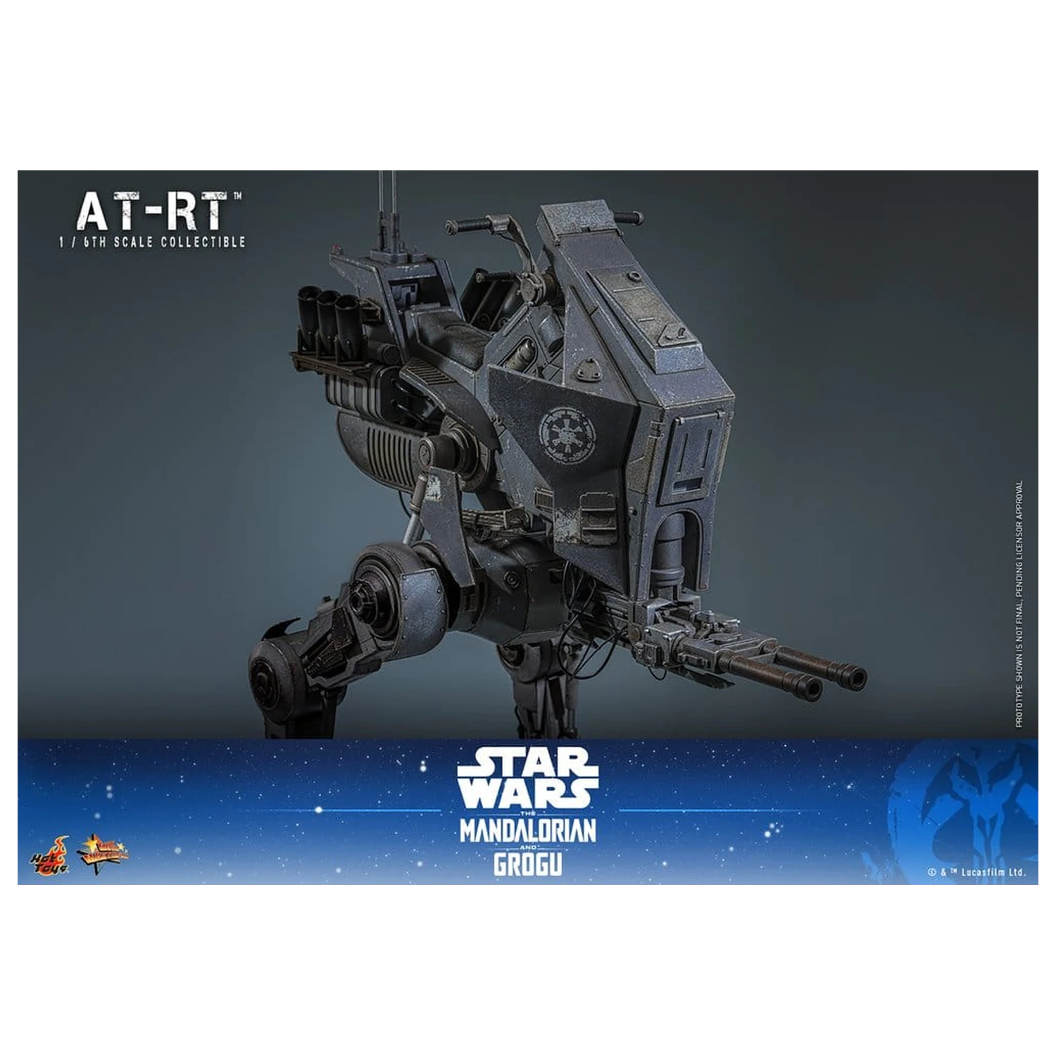 Star Wars: The Mandalorian & Grogu Film Masterpiece Vozidlo 1/6 AT-RT 60 cm fotografii produktu