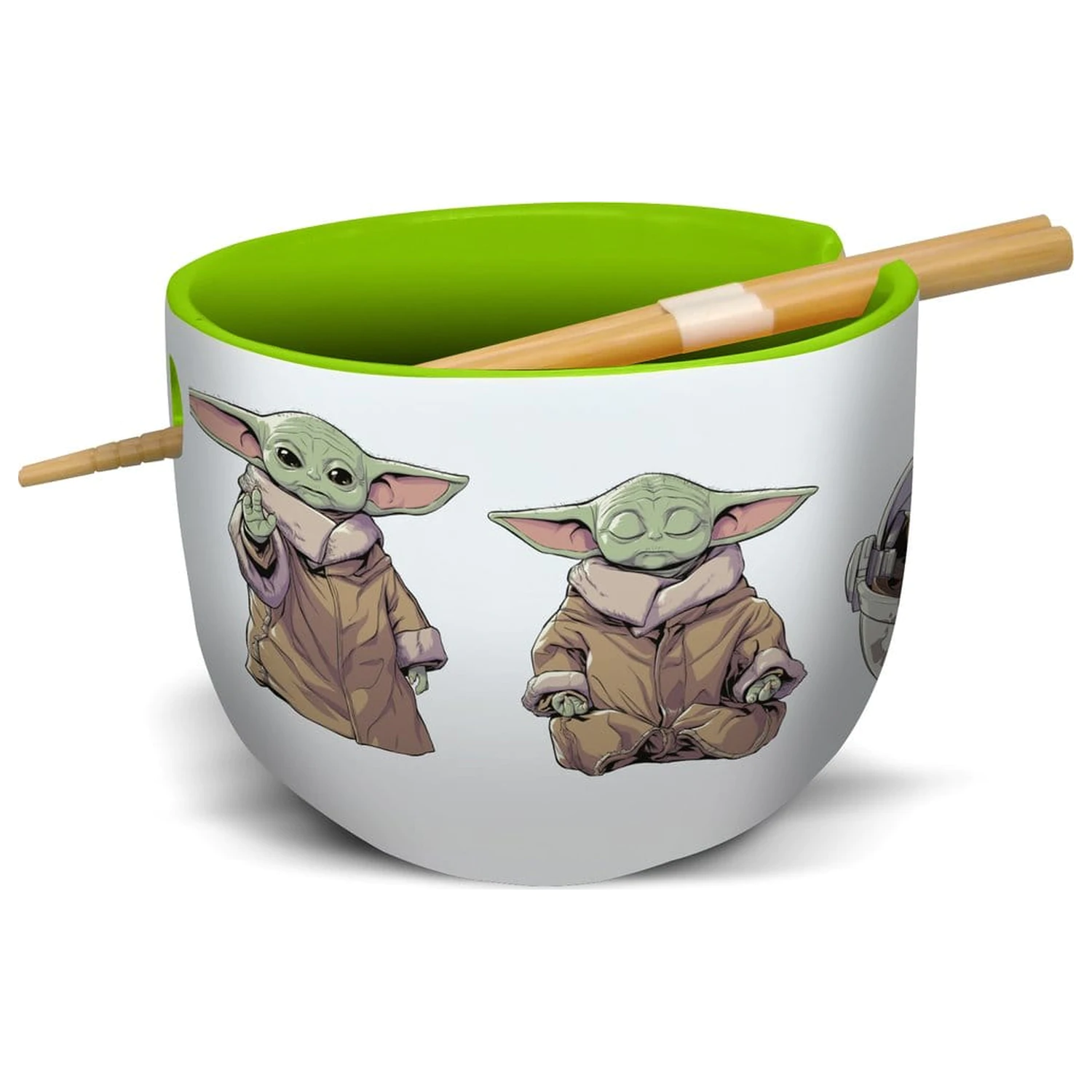 Star Wars: The Mandalorian ramen mísa s hůlkami Grogu fotografii produktu