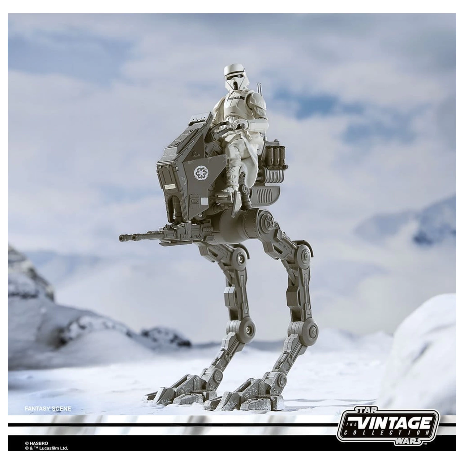 Star Wars: The Mandalorian & Grogu Vintage Collection Vozidlo Imperial Remnant AT-RT 10 cm fotografii produktu