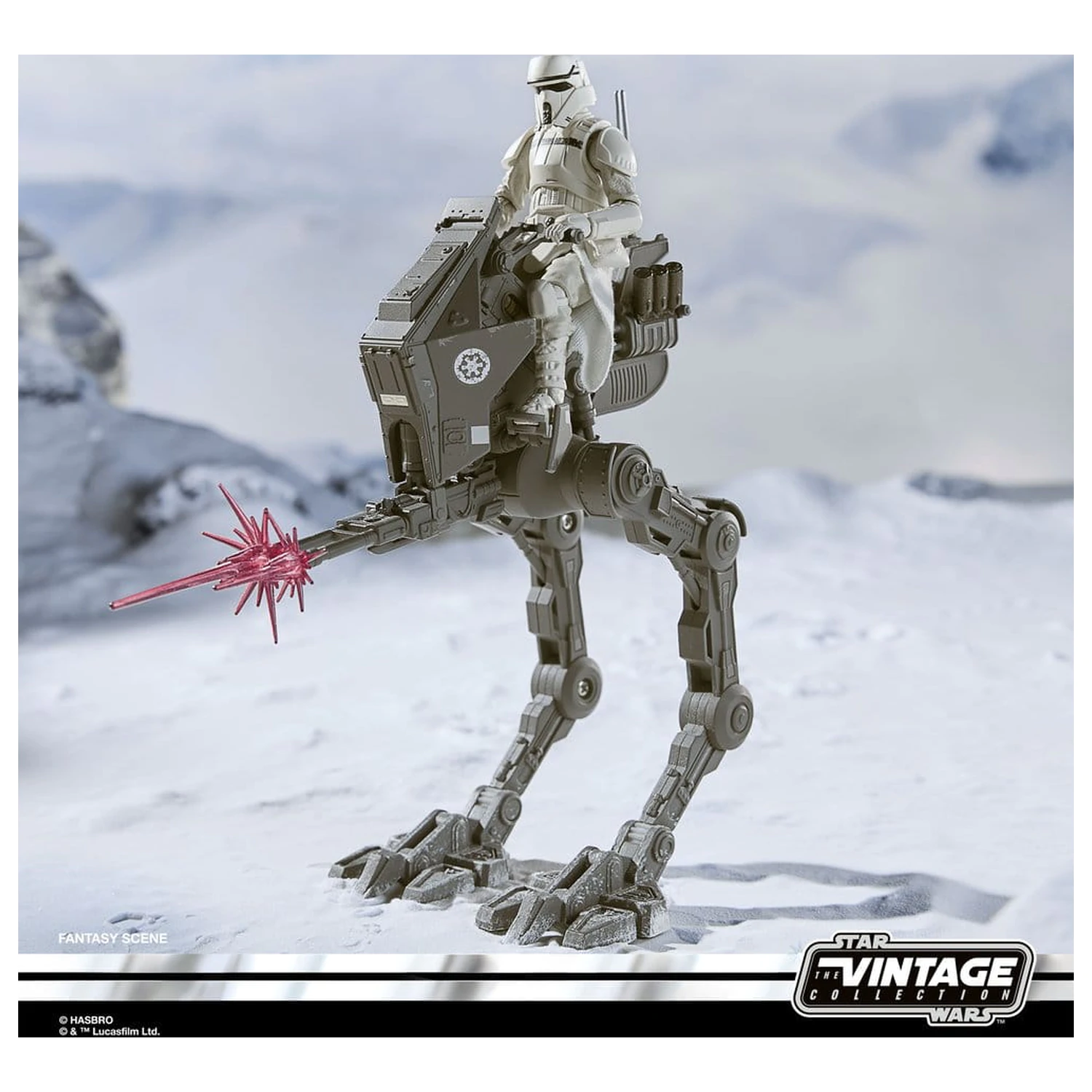 Star Wars: The Mandalorian & Grogu Vintage Collection Vozidlo Imperial Remnant AT-RT 10 cm fotografii produktu