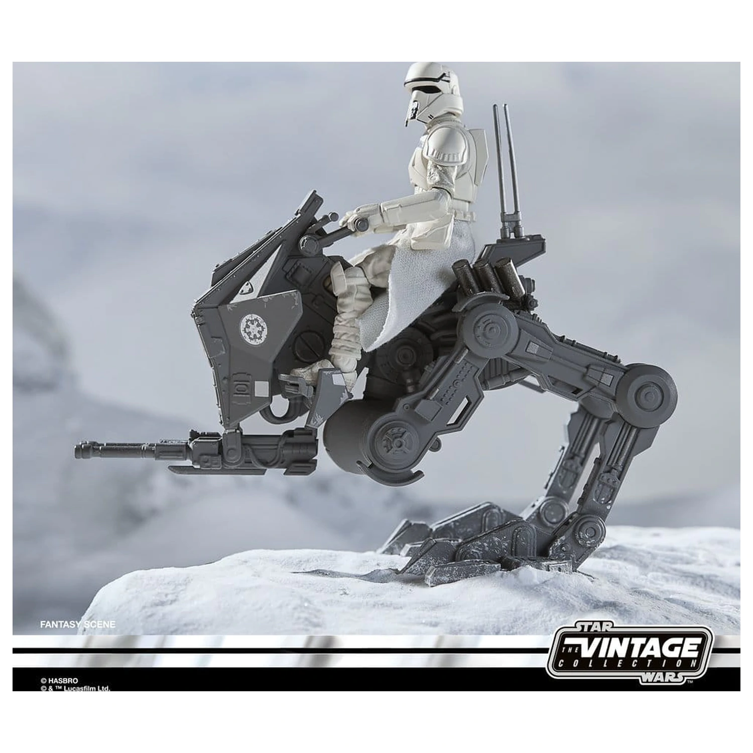 Star Wars: The Mandalorian & Grogu Vintage Collection Vozidlo Imperial Remnant AT-RT 10 cm fotografii produktu