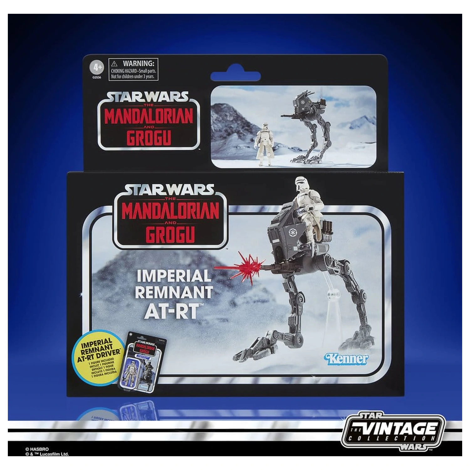 Star Wars: The Mandalorian & Grogu Vintage Collection Vozidlo Imperial Remnant AT-RT 10 cm fotografii produktu