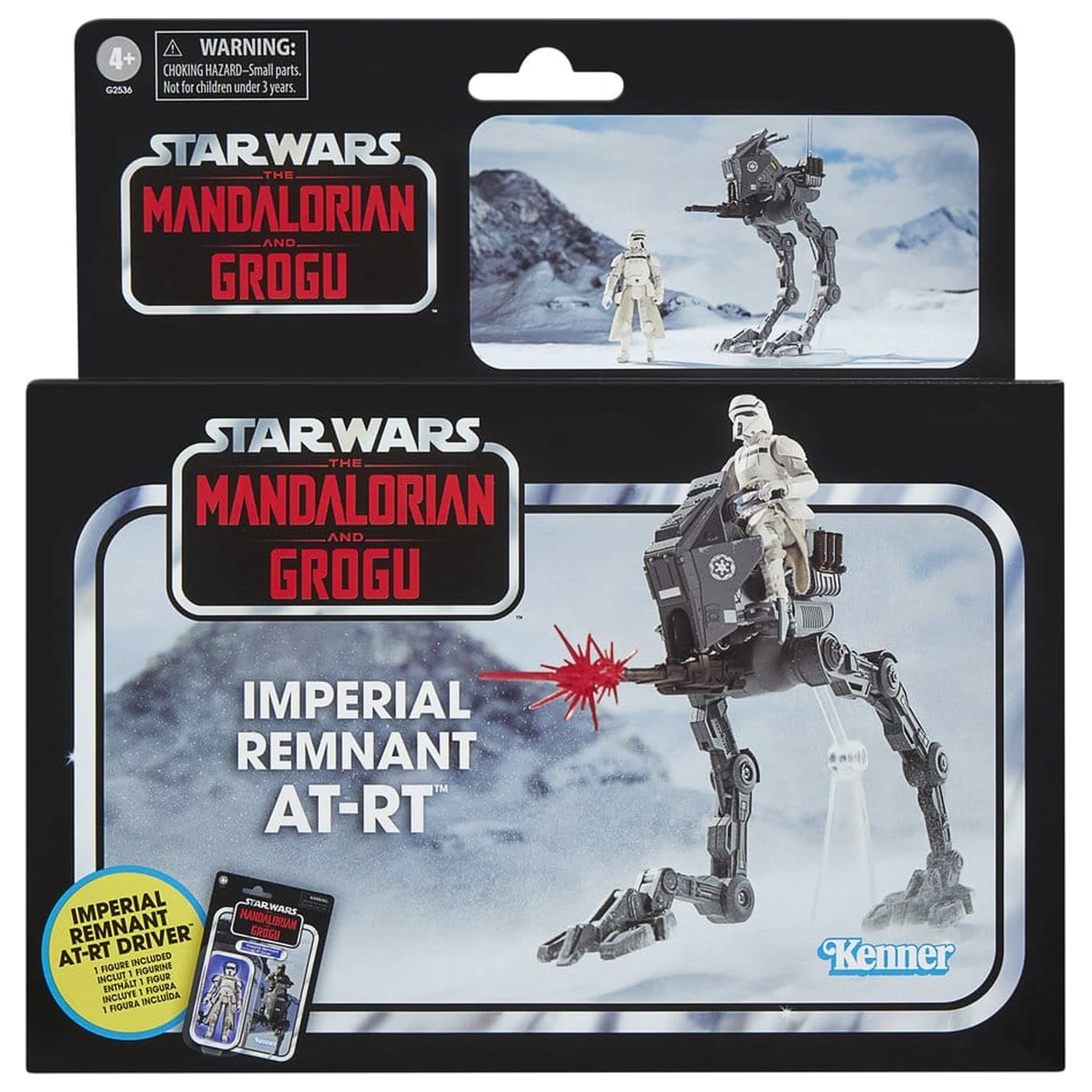 Star Wars: The Mandalorian & Grogu Vintage Collection Vozidlo Imperial Remnant AT-RT 10 cm fotografii produktu