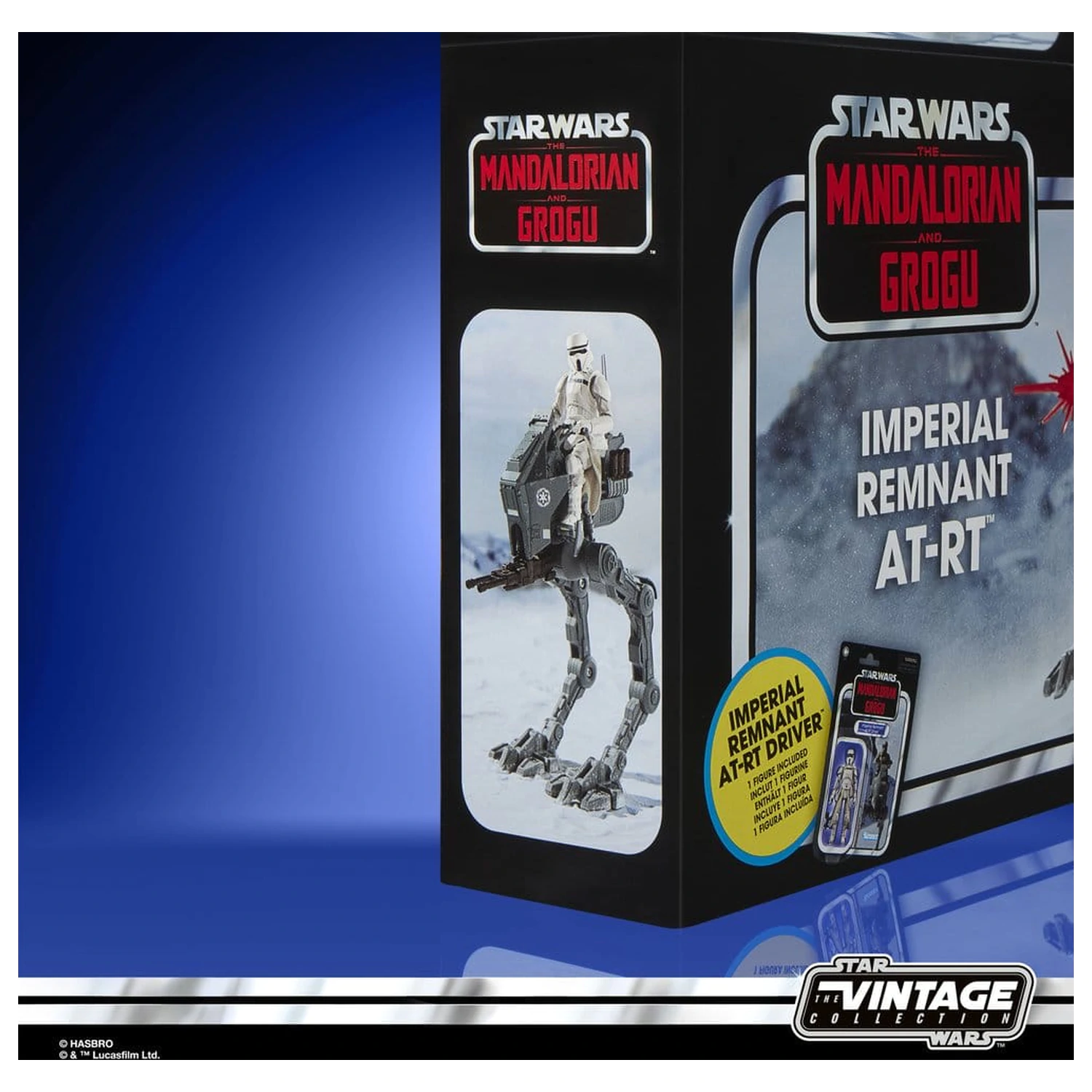 Star Wars: The Mandalorian & Grogu Vintage Collection Vozidlo Imperial Remnant AT-RT 10 cm fotografii produktu
