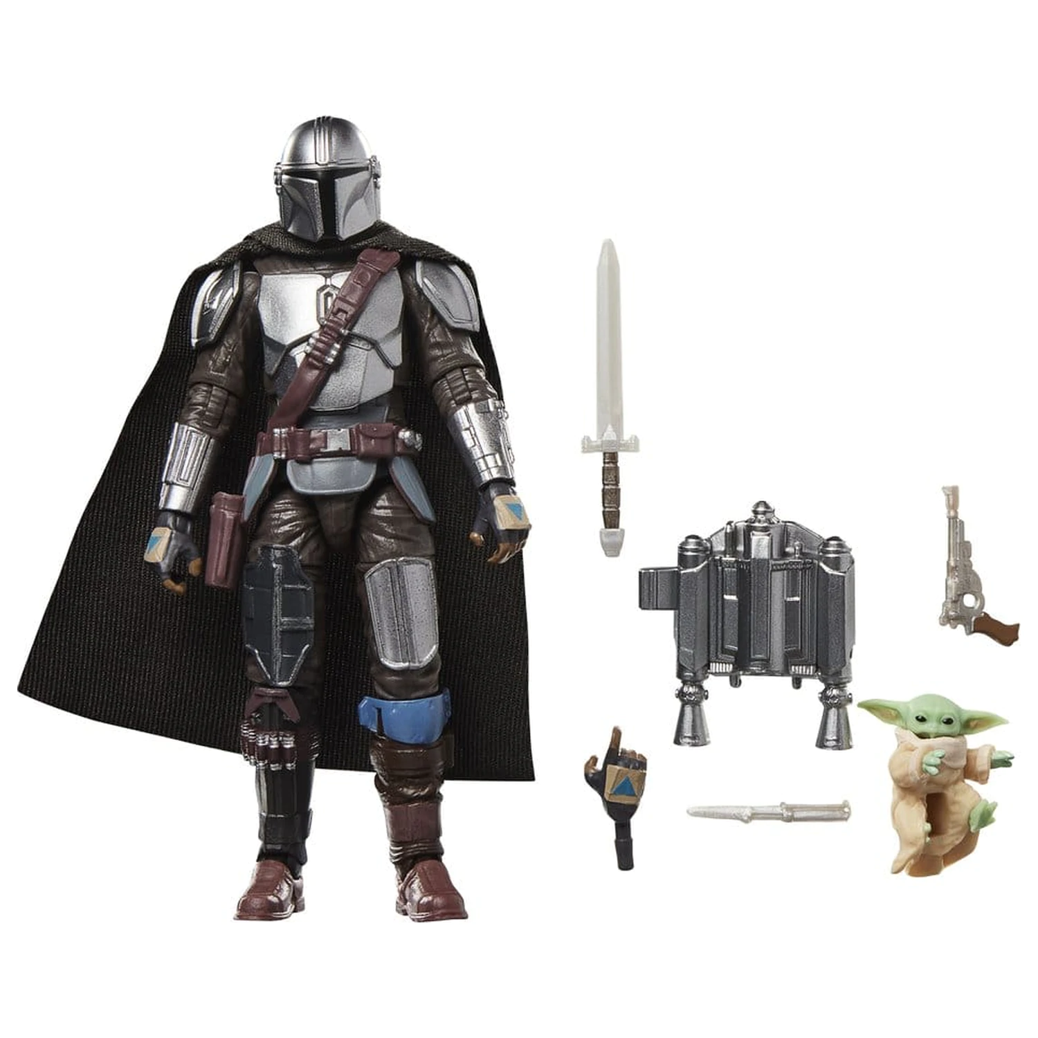 Star Wars: The Mandalorian & Grogu Vintage Collection akční figurka The Mandalorian & Grogu 10 cm fotografii produktu