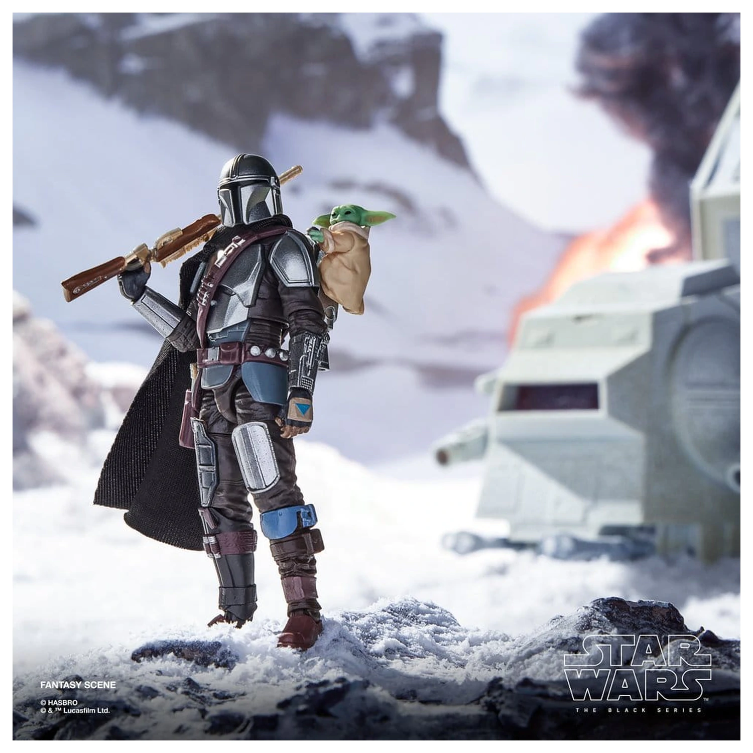 Star Wars: The Mandalorian & Grogu Vintage Collection akční figurka The Mandalorian & Grogu 10 cm fotografii produktu