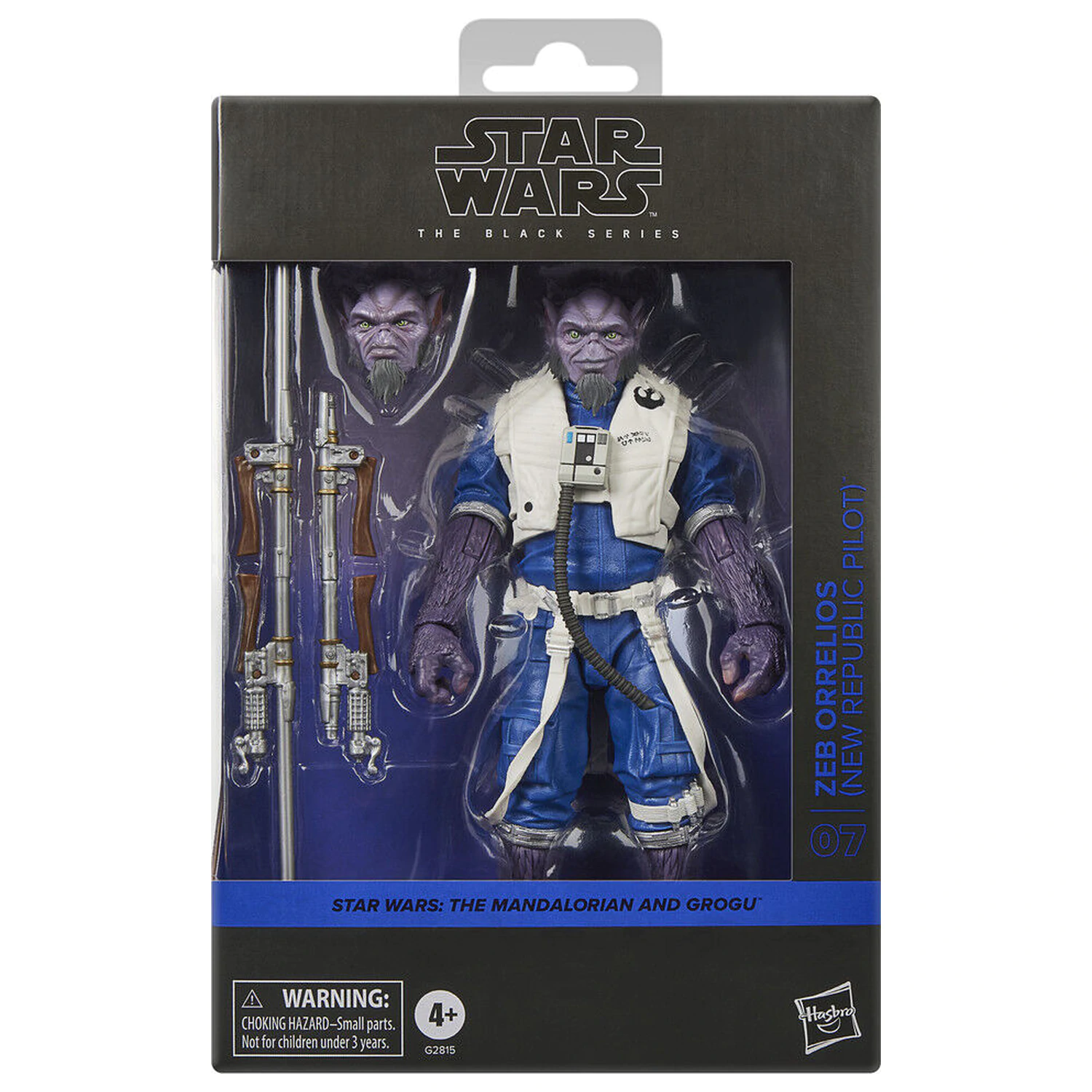 Star Wars The Mandalorian & Grogu Zeb Orrelios New Republic Pilot figurka 15cm fotografii produktu