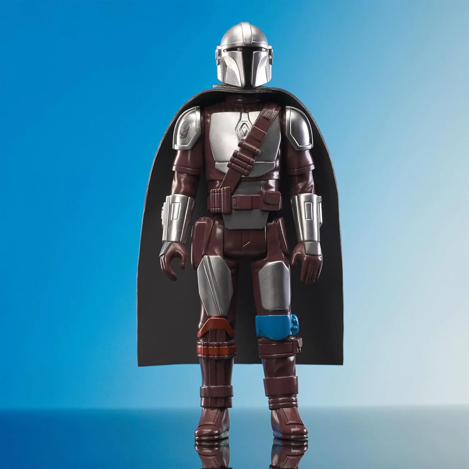 Star Wars The Mandalorian Jumbo Vintage Kenner Figurka The Mandalorian (Beskar Armor) 30 cm fotografii produktu