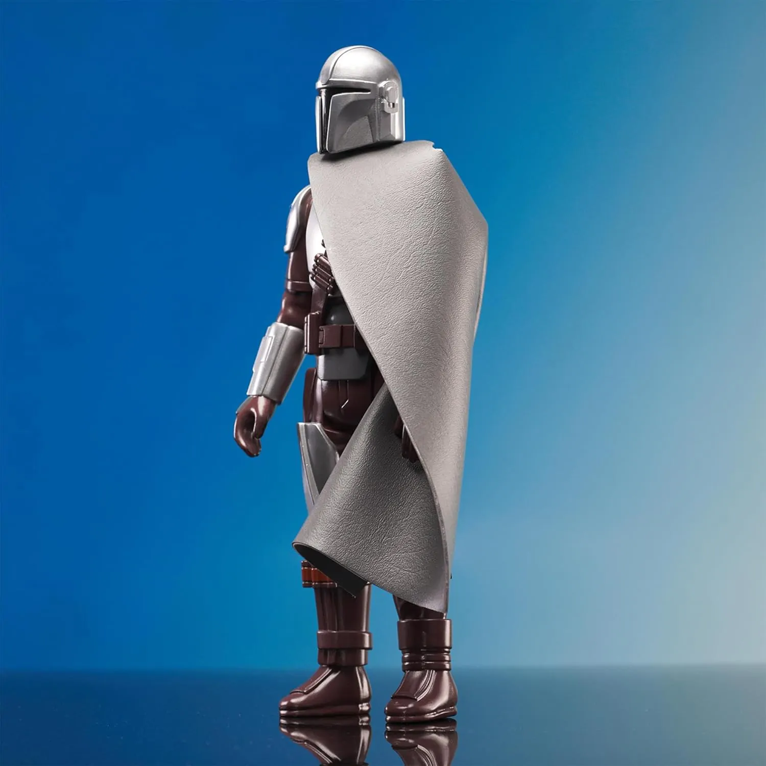 Star Wars The Mandalorian Jumbo Vintage Kenner Figurka The Mandalorian (Beskar Armor) 30 cm fotografii produktu