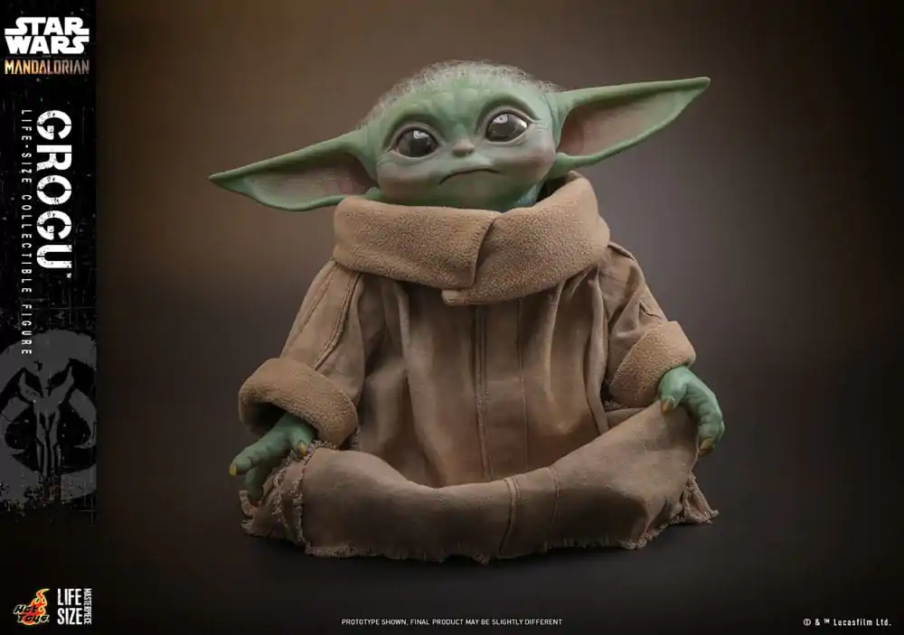 Star Wars: The Mandalorian Life-Size Masterpiece akční figurka Grogu 37 cm fotografii produktu