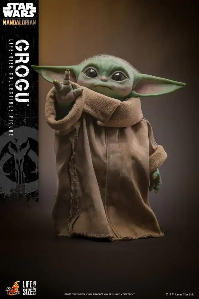 Star Wars: The Mandalorian Life-Size Masterpiece akční figurka Grogu 37 cm fotografii produktu