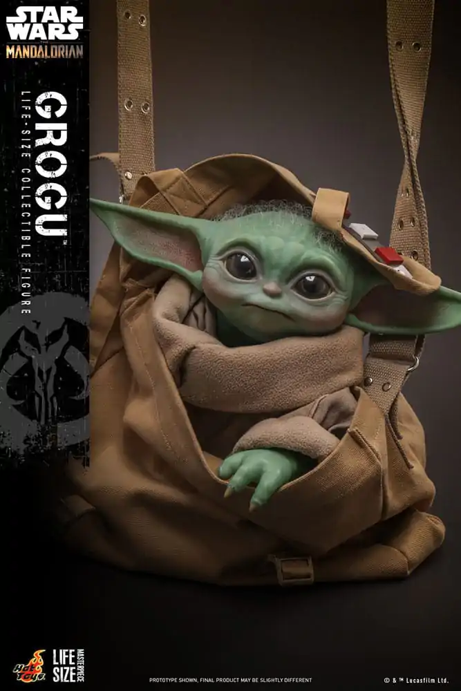 Star Wars: The Mandalorian Life-Size Masterpiece akční figurka Grogu 37 cm fotografii produktu