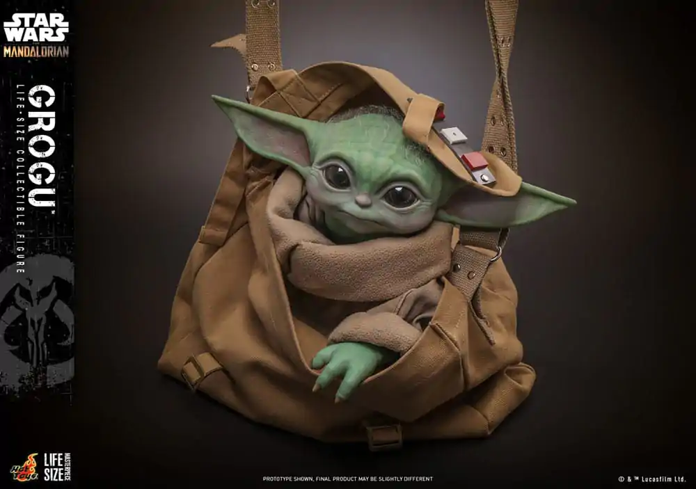 Star Wars: The Mandalorian Life-Size Masterpiece akční figurka Grogu 37 cm fotografii produktu