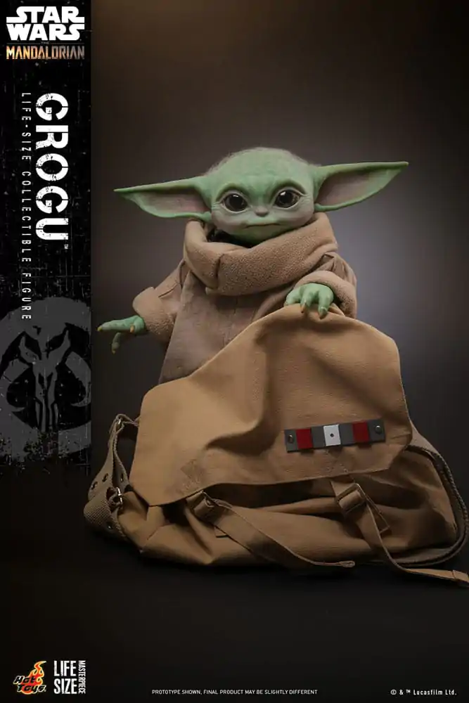 Star Wars: The Mandalorian Life-Size Masterpiece akční figurka Grogu 37 cm fotografii produktu